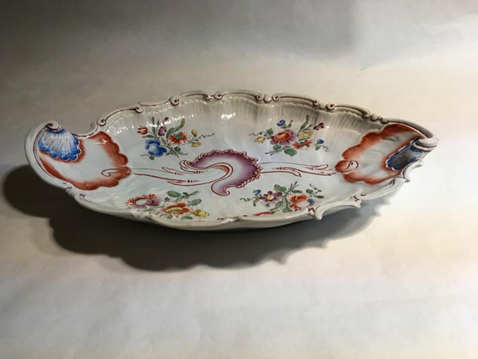 Italy Richard Ginori 1750 Porcelain Bowl For Sale 2