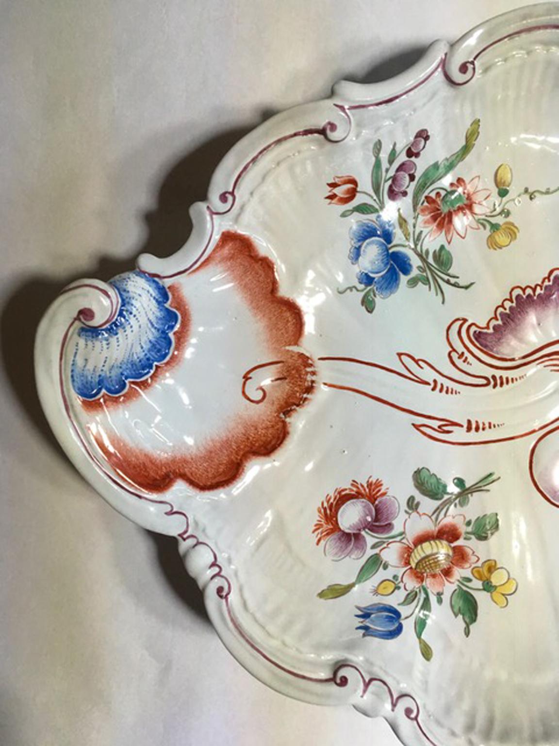 Italy Richard Ginori 1750 Porcelain Bowl For Sale 4