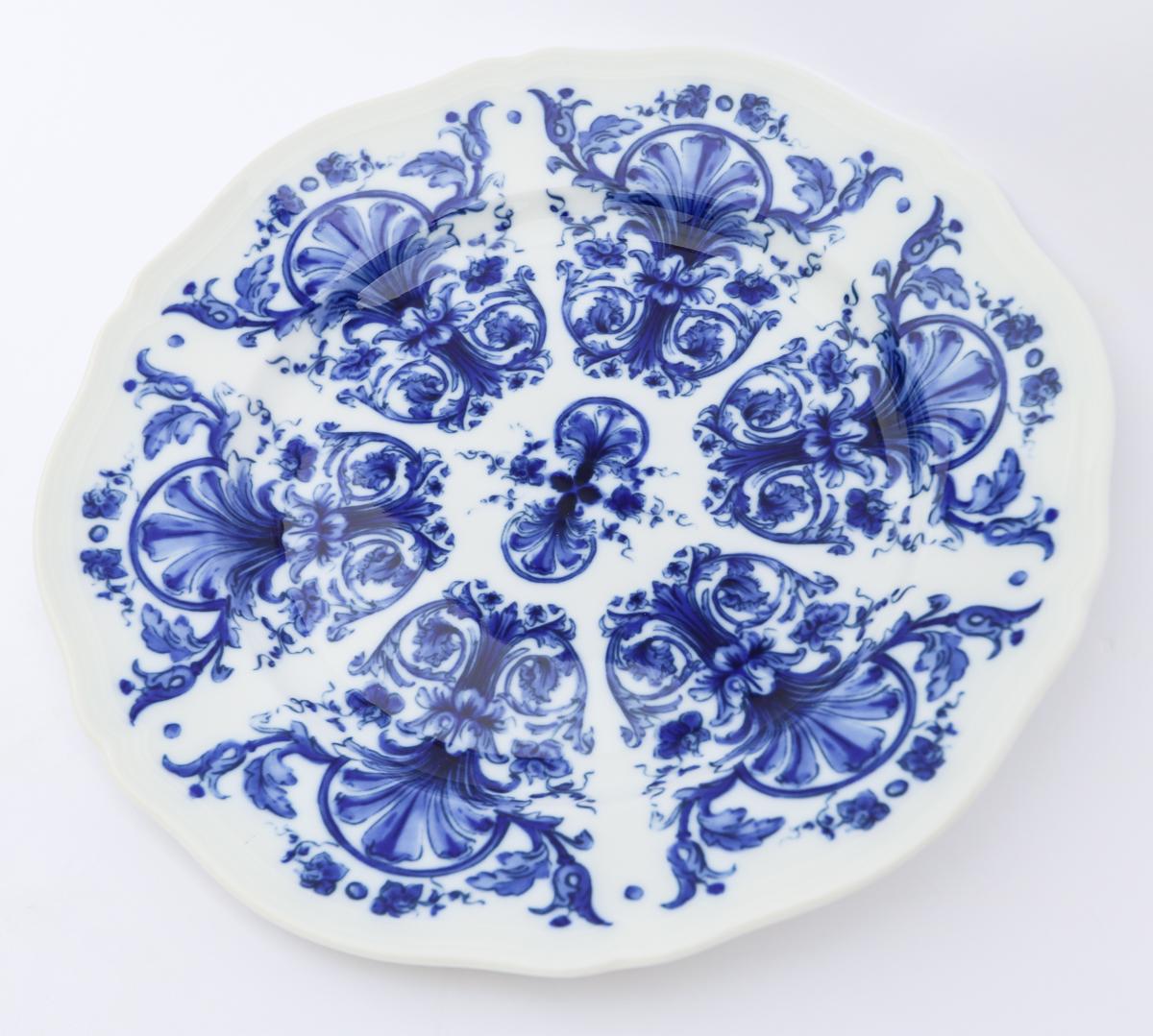 Richard Ginori Babele Blue Dinner Plate 1