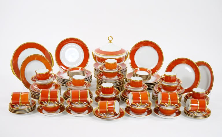 Burnt orange clearance dinnerware