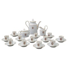 Richard Ginori Ceramic Tea Set Designed attr. to Gio Ponti