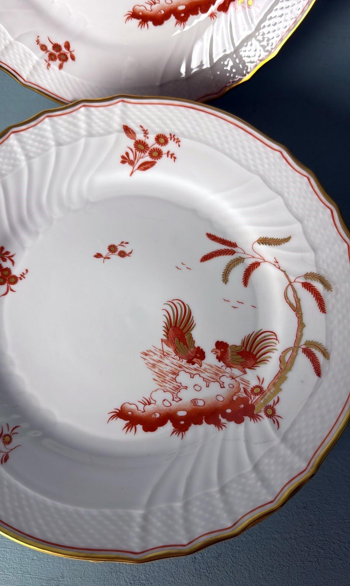 Richard Ginori Galli RossiVajilla de porcelana, Manufactura Doccia, Florencia en venta 4