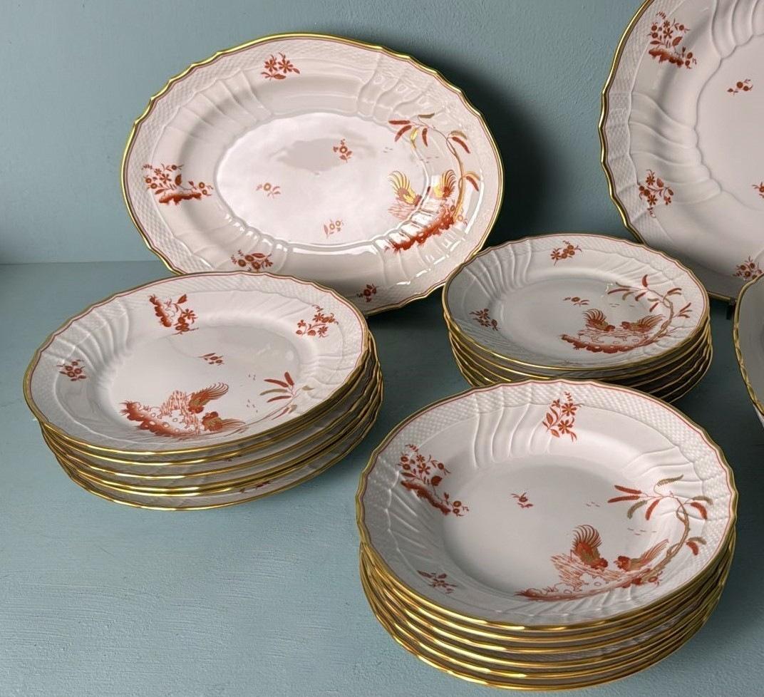 Richard Ginori Galli RossiVajilla de porcelana, Manufactura Doccia, Florencia Italiano en venta