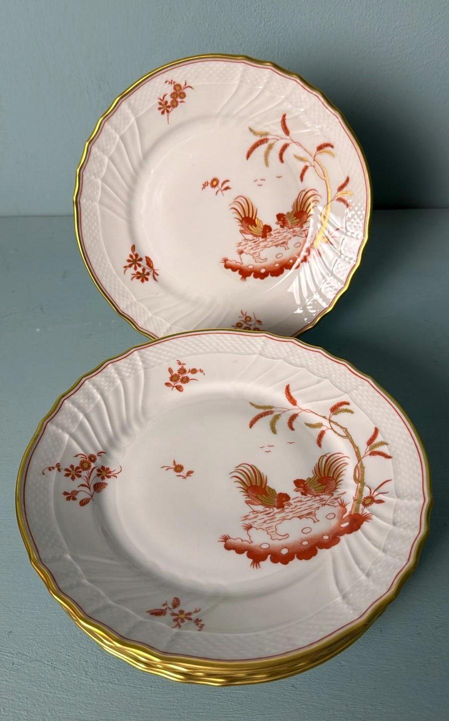 Richard Ginori Galli RossiVajilla de porcelana, Manufactura Doccia, Florencia Pintado a mano en venta