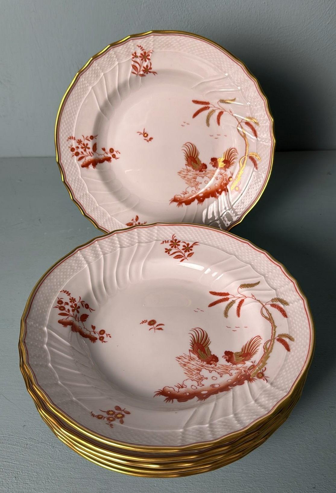 Richard Ginori Galli RossiVajilla de porcelana, Manufactura Doccia, Florencia en Excelente estado para la venta en Prato, Tuscany