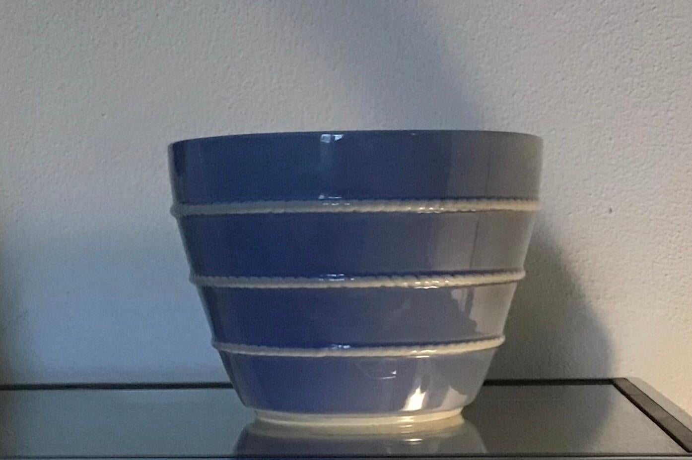 Ceramic Richard Ginori “Giovanni Gariboldi“ Cache Pot, 1950, Italy For Sale