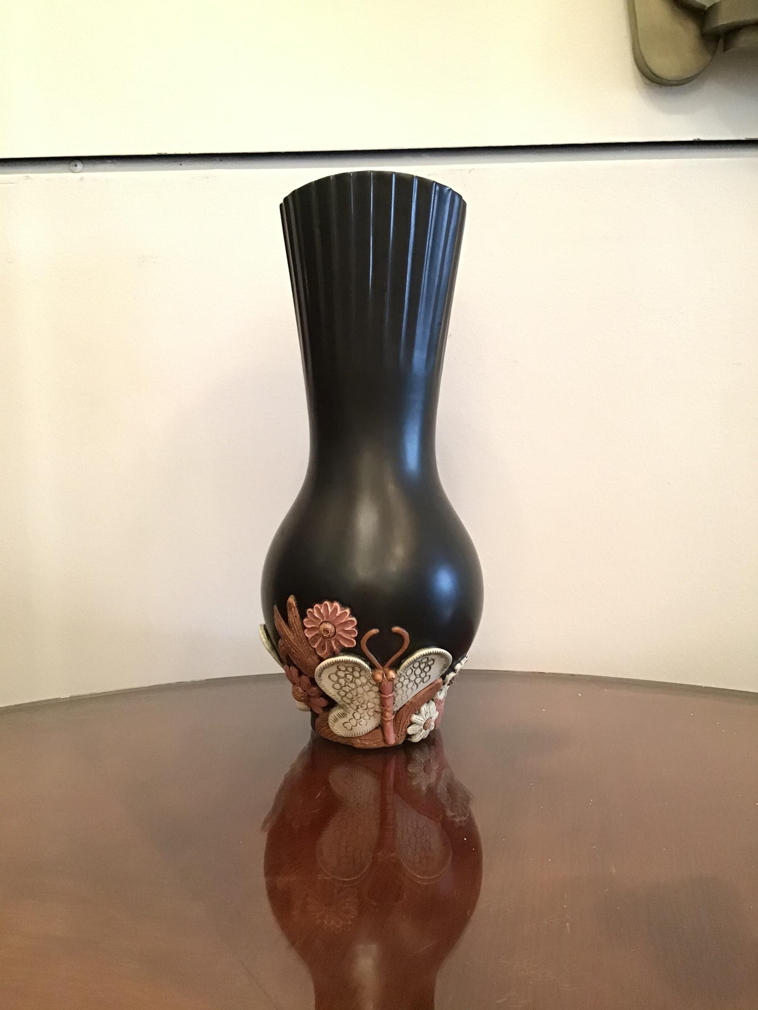 Richard Ginori Giovanni Gariboldi Ceramic Vase, 1950, Italy For Sale 5