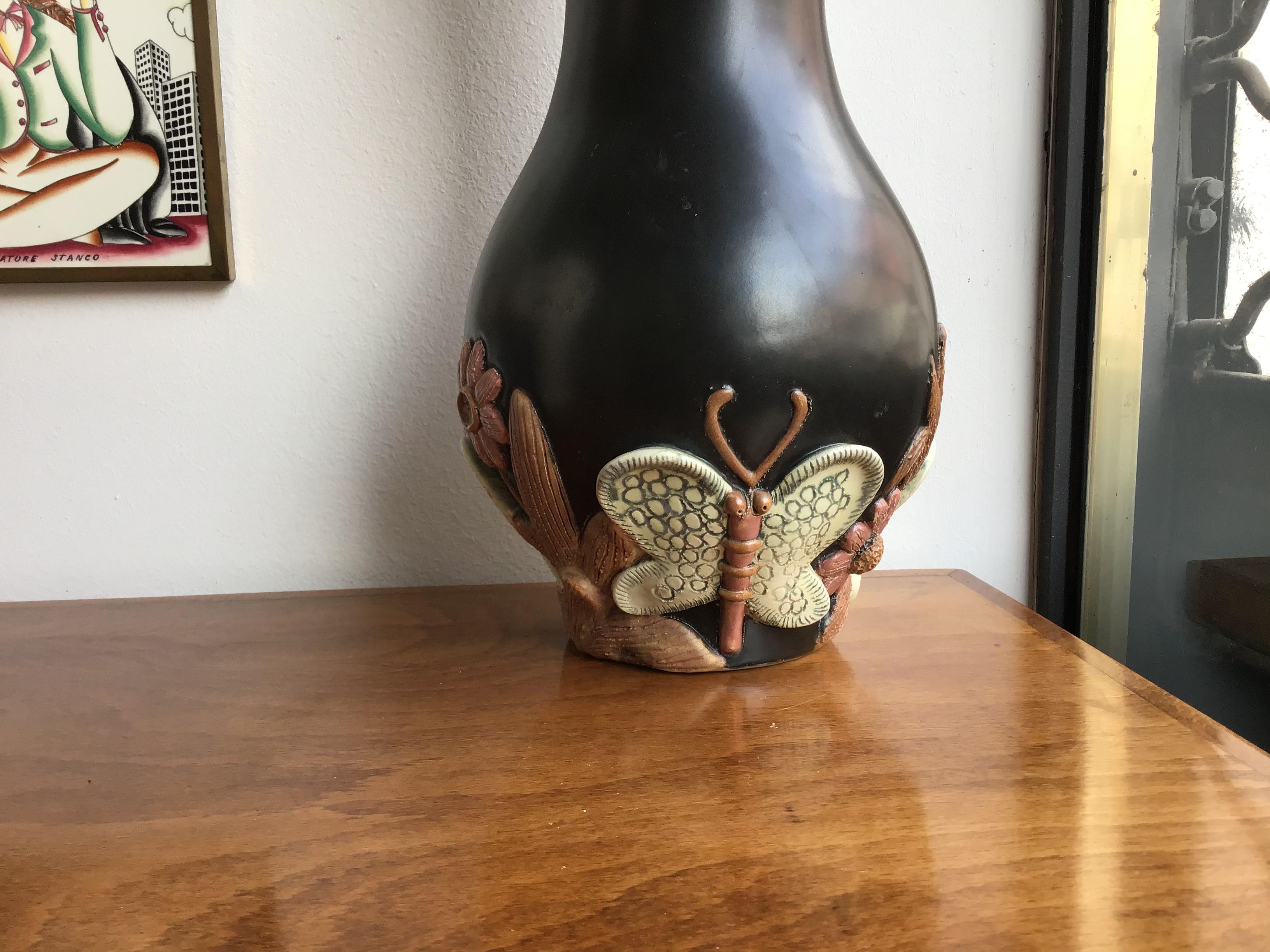 Other Richard Ginori Giovanni Gariboldi Ceramic Vase, 1950, Italy For Sale