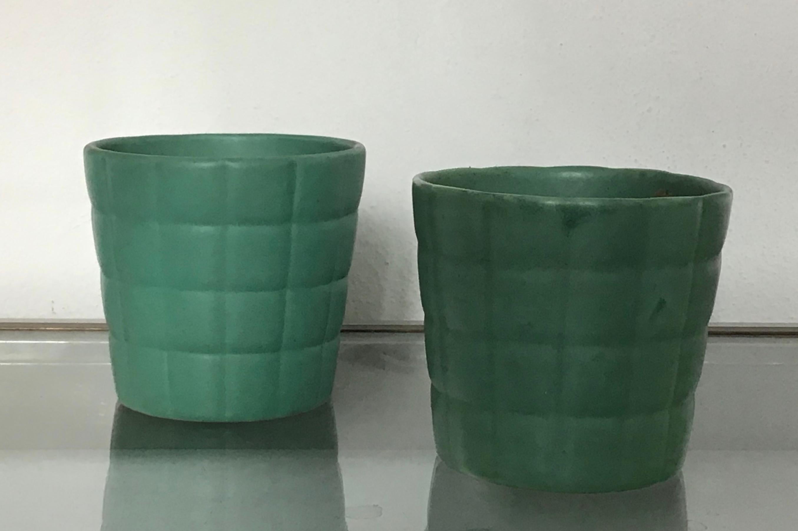 Metà XX secolo Richard Ginori Giovanni Gariboldi Vaso a coppia in ceramica, 1950, Italia in vendita