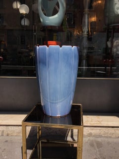 Richard Ginori “ Giovanni Gariboldi” Exceptional Umbrella Holder Ceramic, 1950