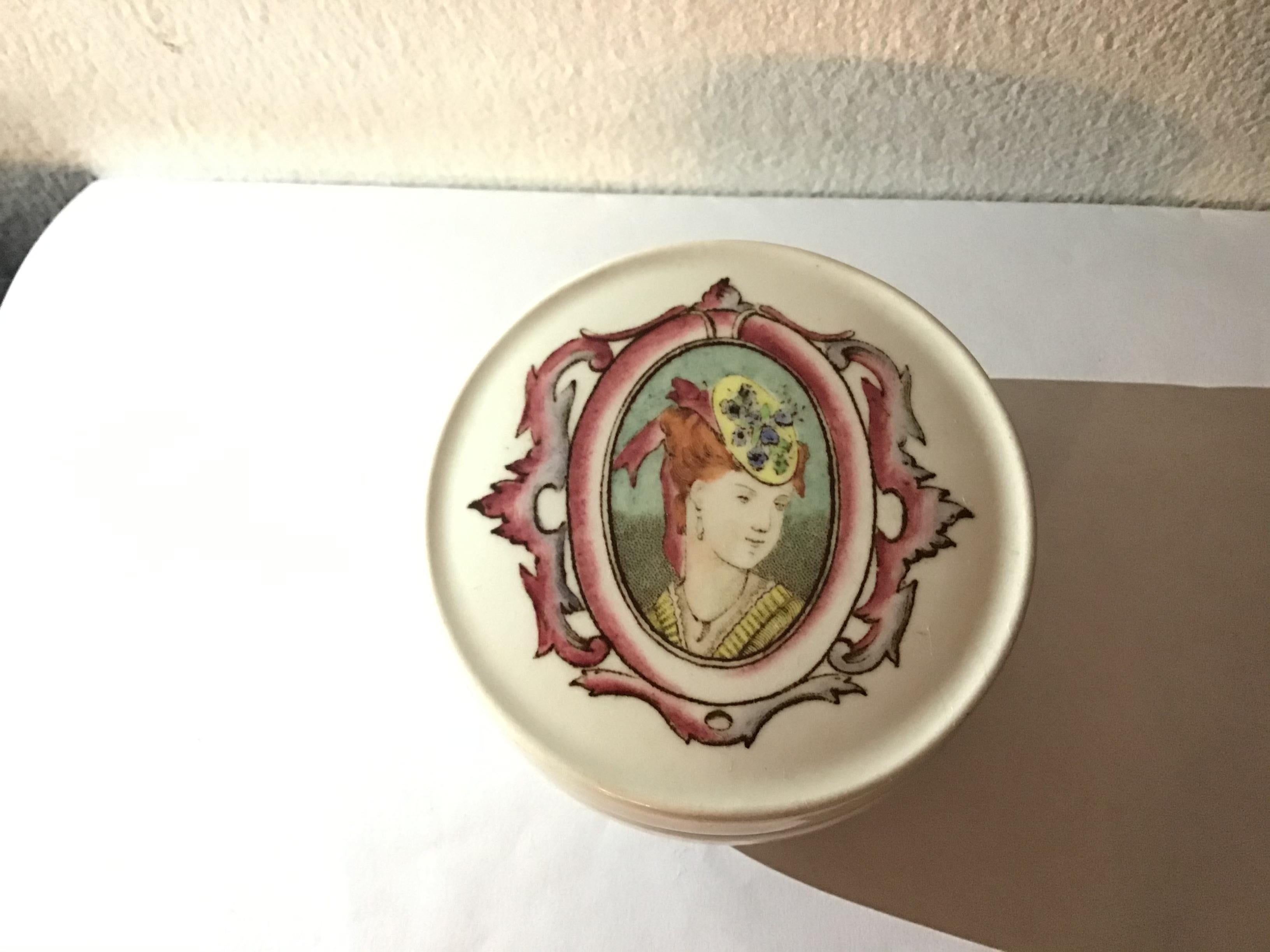 Richard Ginori Giovanni Gariboldi Seltene Druckknöpfe Türpads Keramik:: 1950:: Italien (Mitte des 20. Jahrhunderts) im Angebot