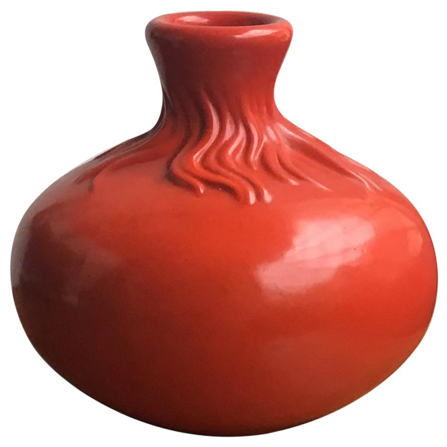 Richard Ginori Giovanni Gariboldi Red Ceramic, 1950, Italy