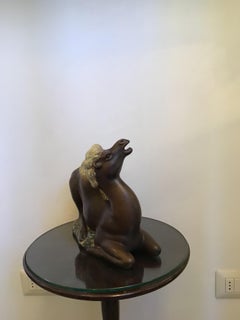 Richard Ginori Giovanni Gariboldi Dromedario de cerámica, 1936, Italia