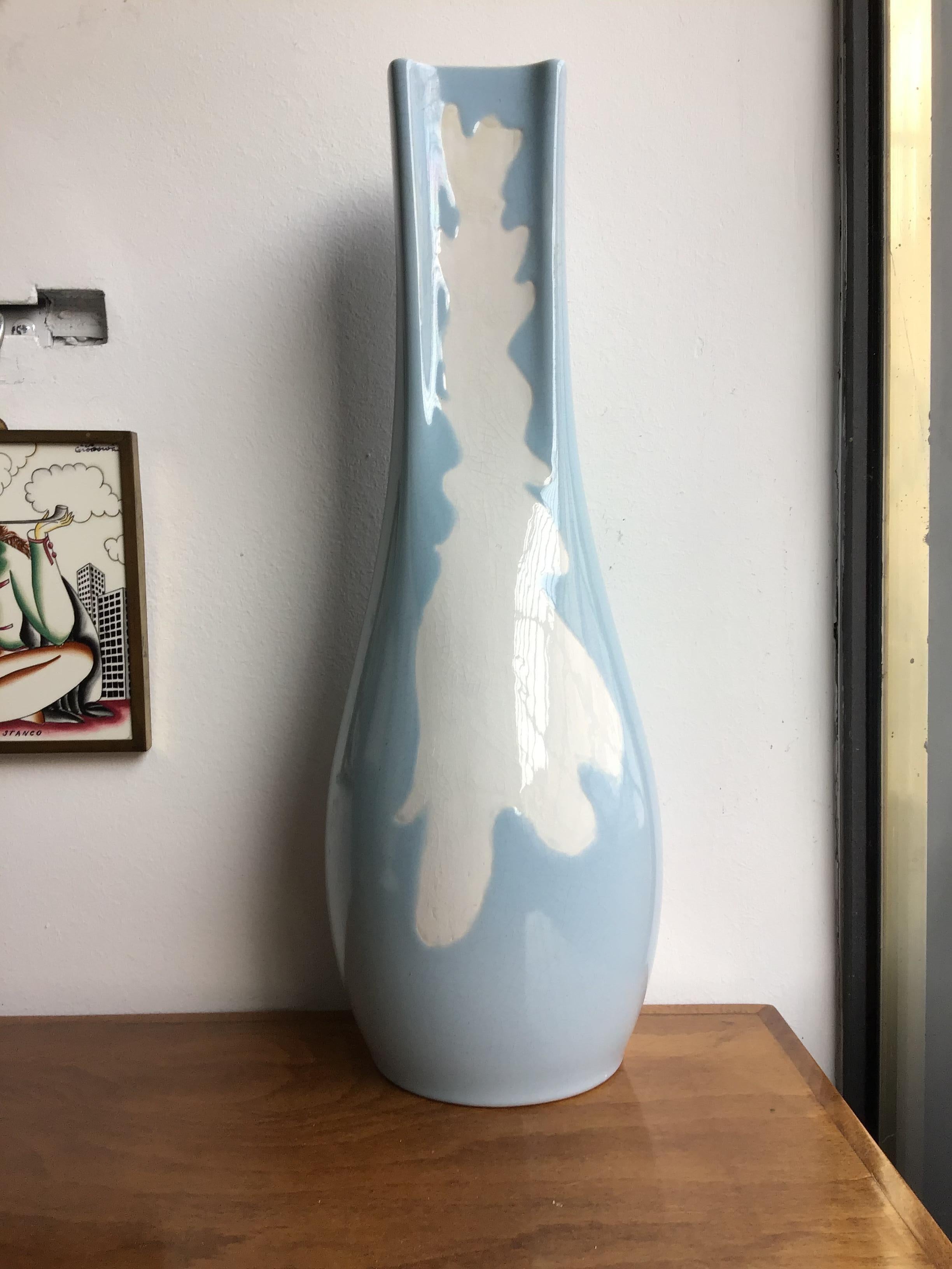 Richard Ginori Giovanni Gariboldi Vase Ceramic, 1950, Italy For Sale 4