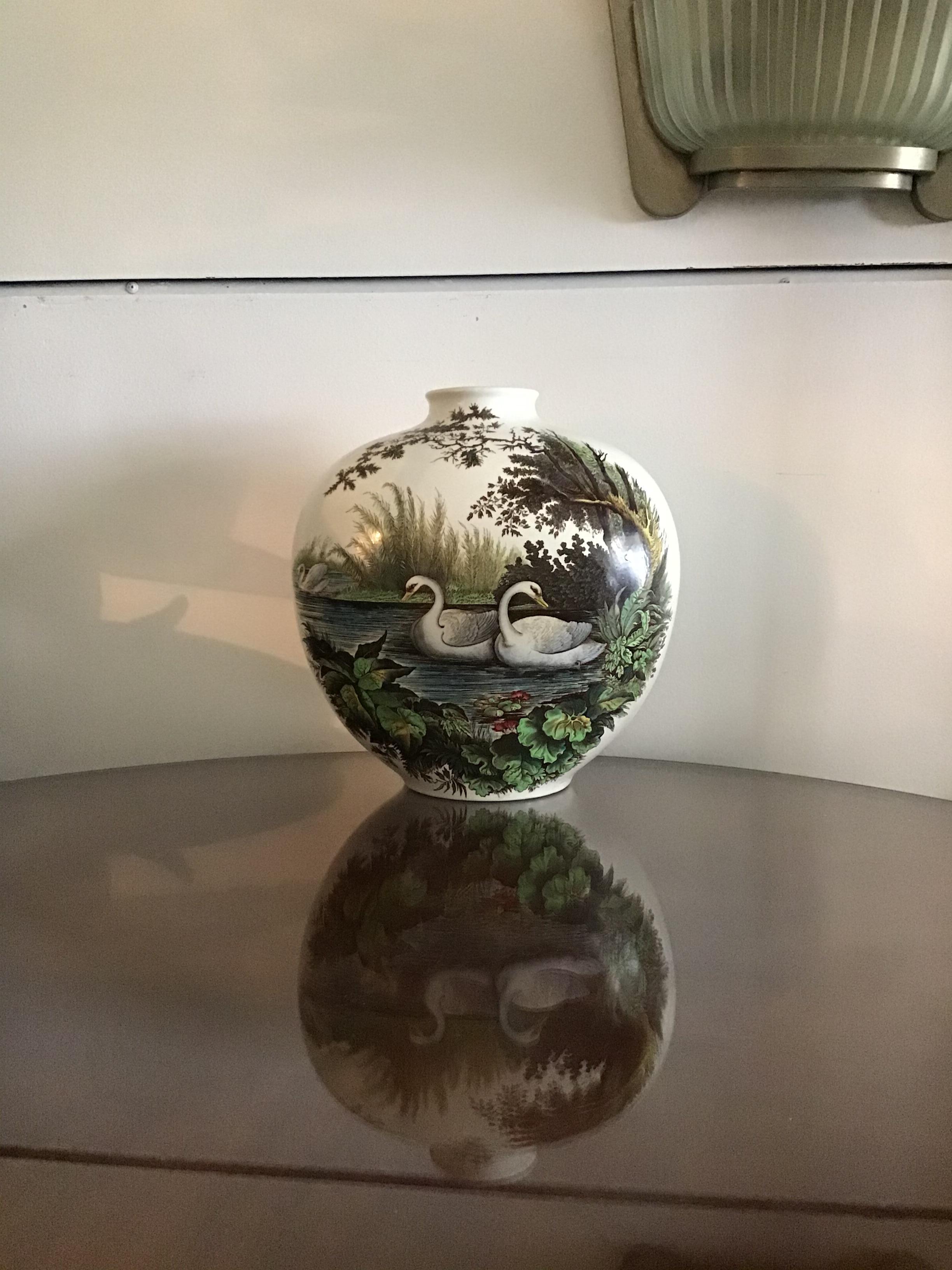 Richard Ginori Giovanni Gariboldi Vase Ceramic, 1950, Italy For Sale 4