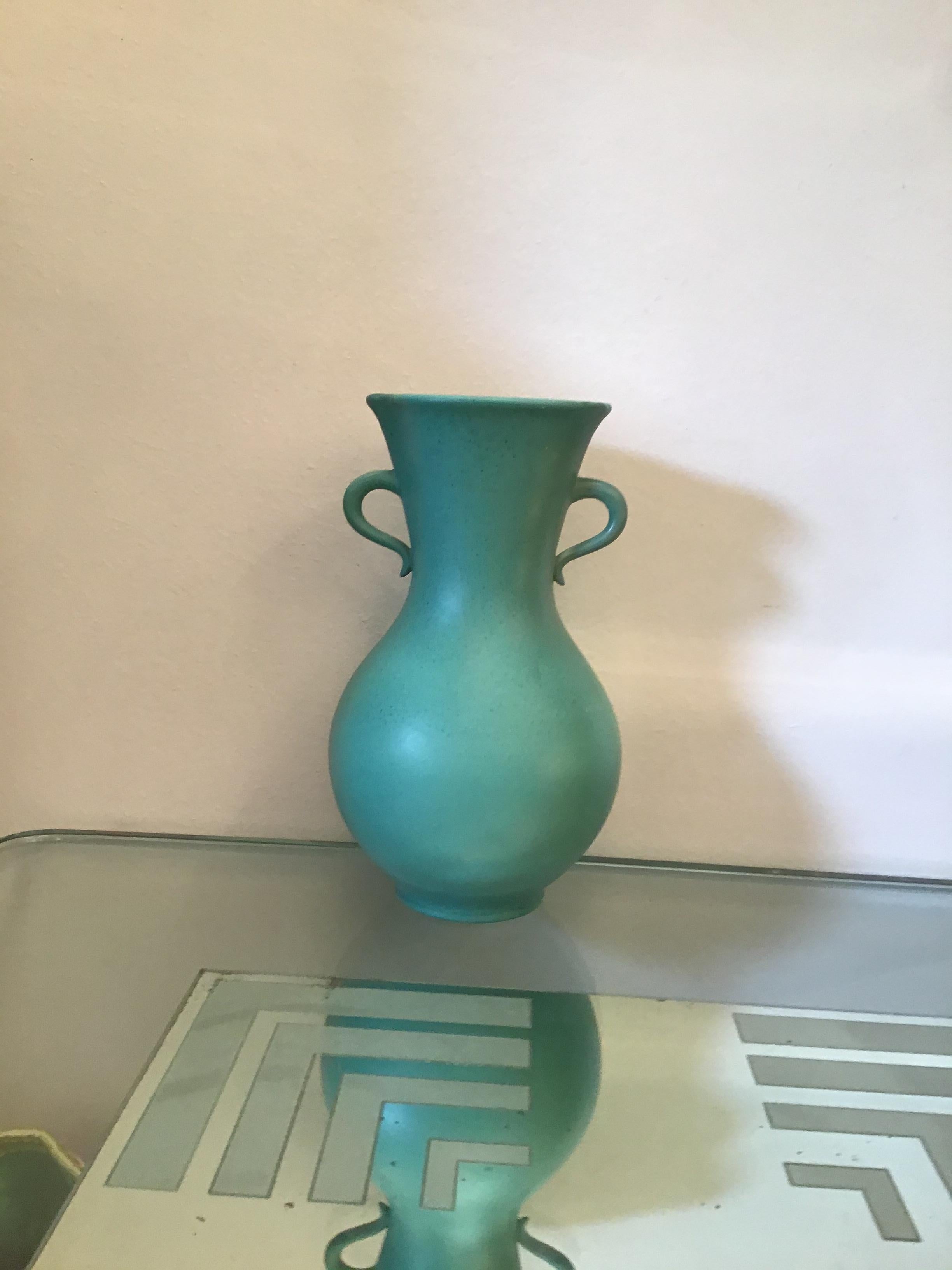 Vase en céramique Richard Ginori Giovanni Gariboldi, 1950, Italie  en vente 3