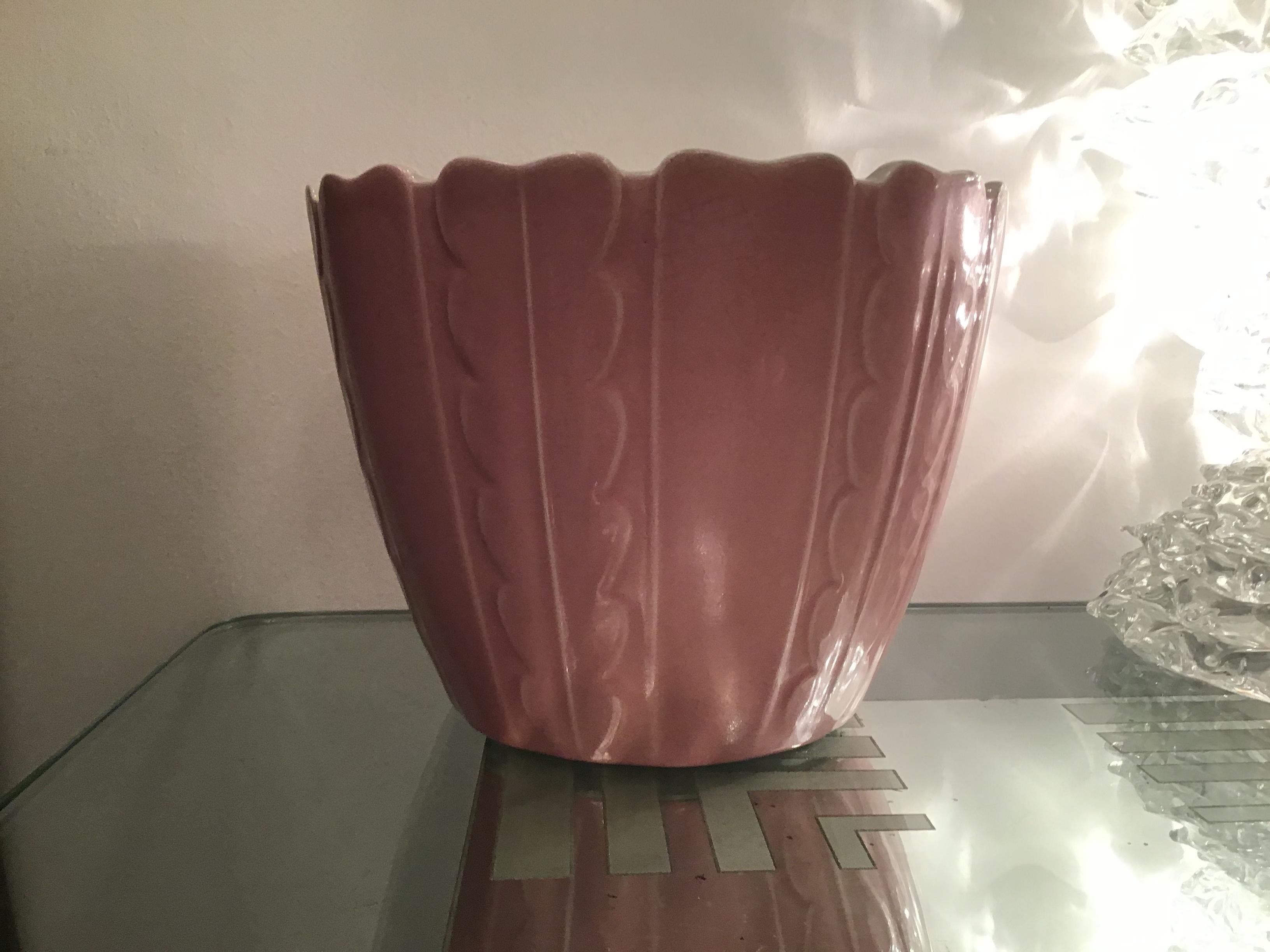 Richard Ginori Giovanni Gariboldi Vase Ceramic 1950, Italy For Sale 4