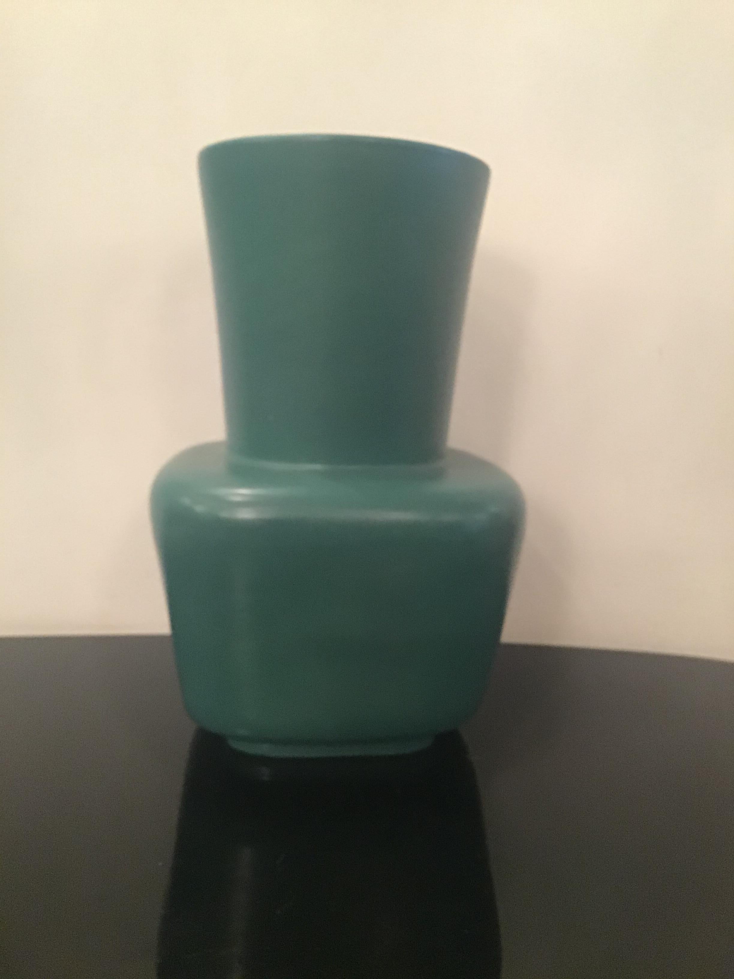 Richard Ginori “Giovanni Gariboldi “ Vase Ceramic 1950 Italy 4