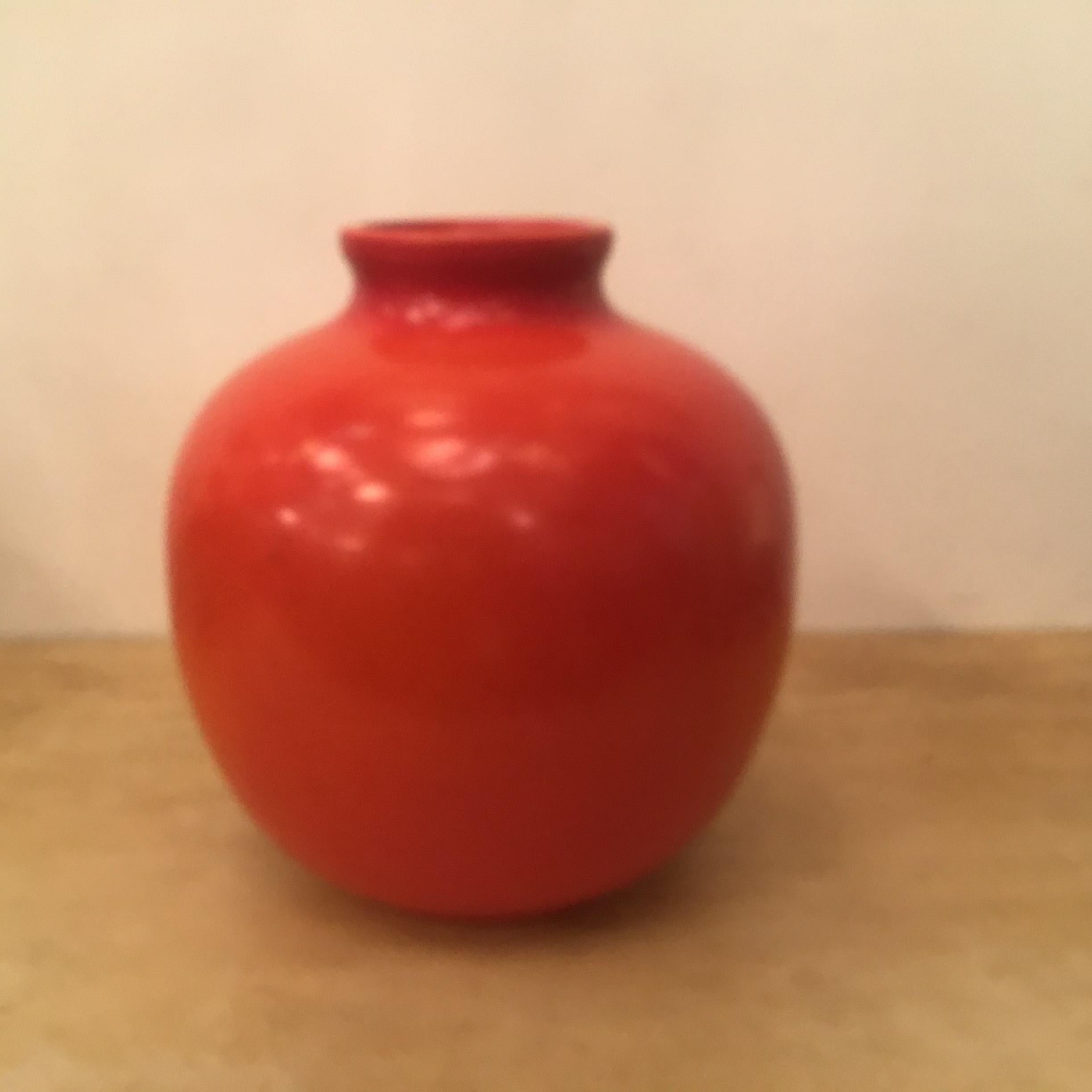 Richard Ginori “Giovanni Gariboldi “ Vase Ceramic 1950 Italy  For Sale 4