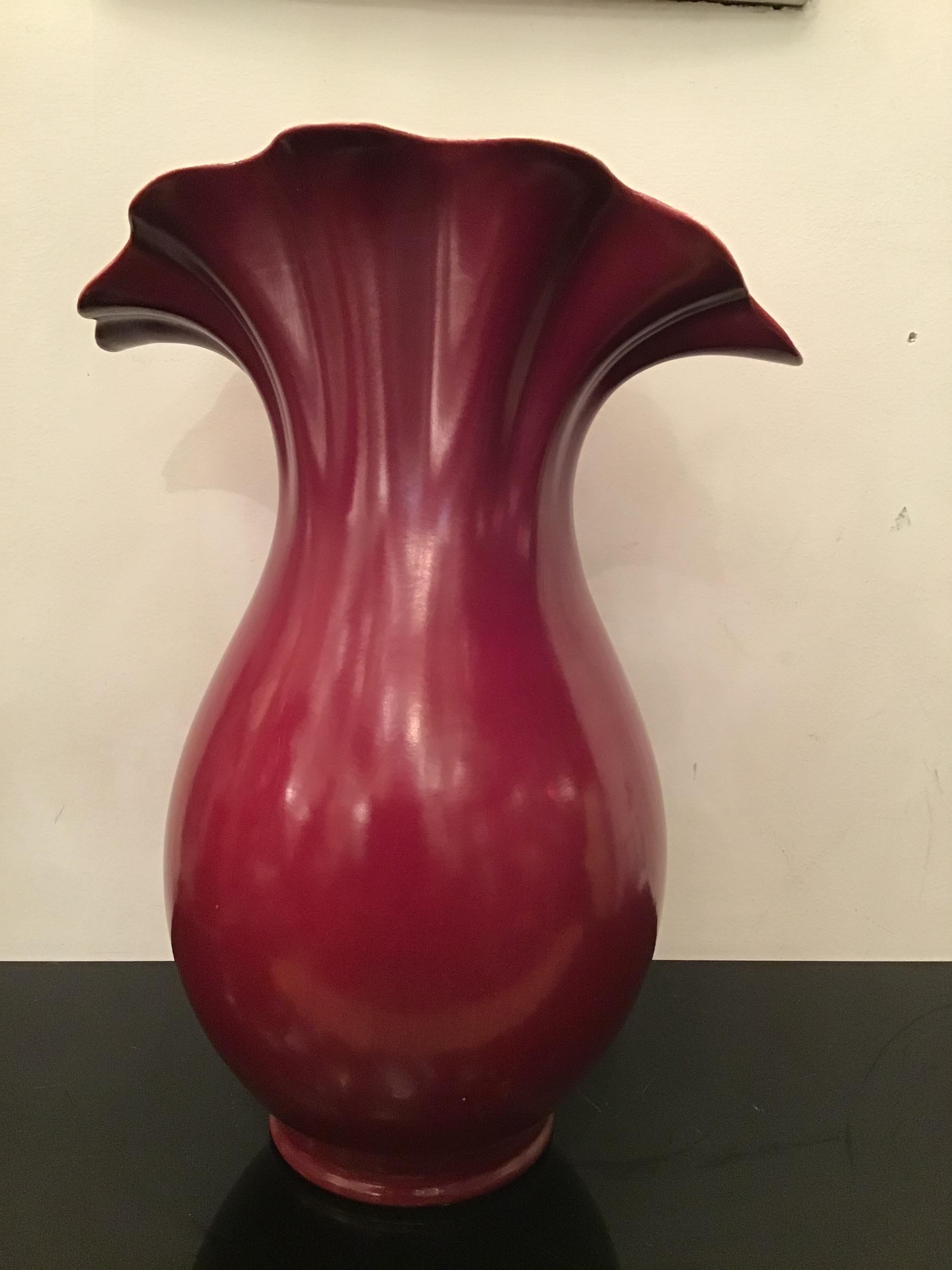 Richard Ginori “Giovanni Gariboldi “ Vase Ceramic, 1950, Italy For Sale 4
