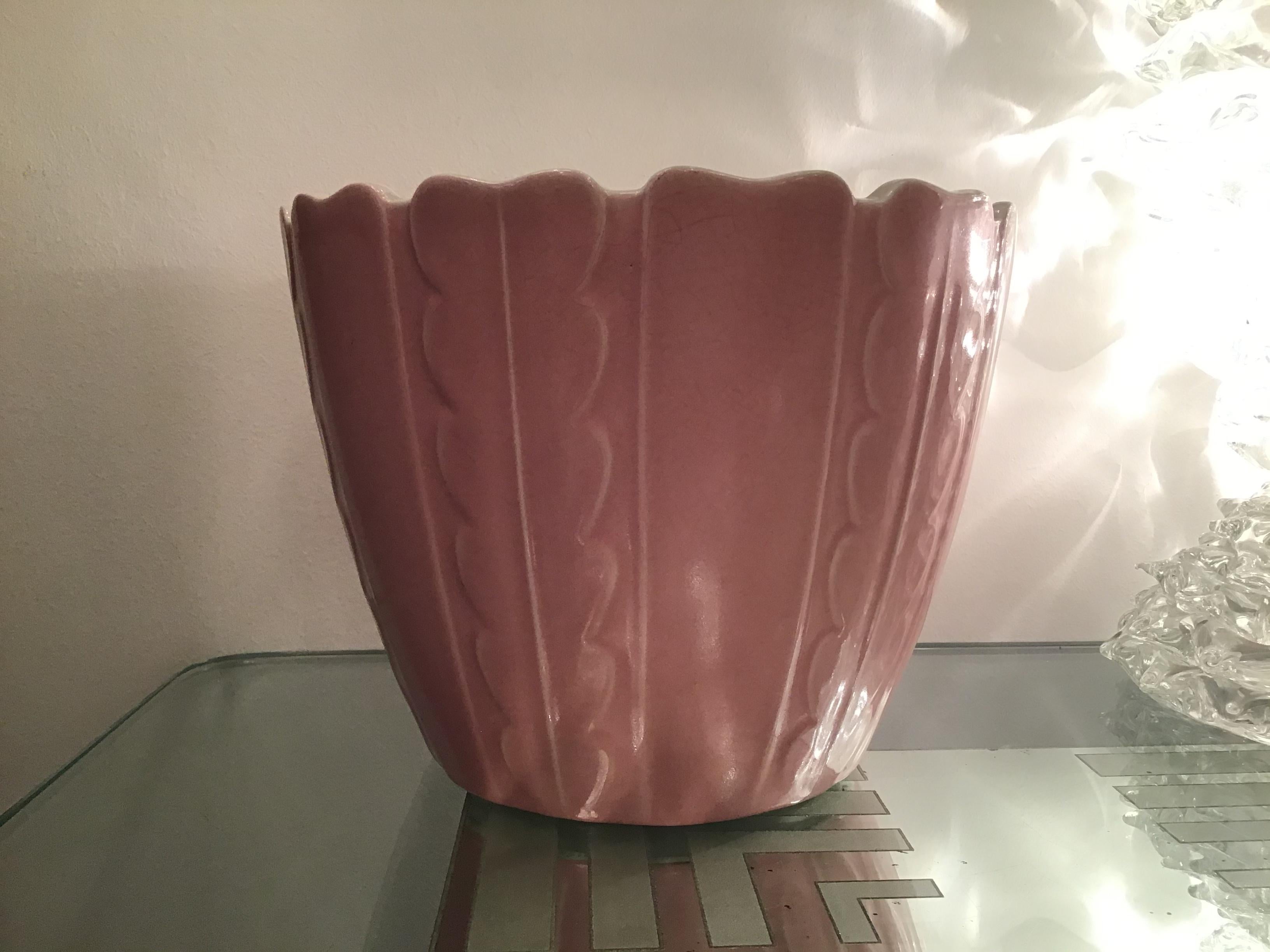 Vase en céramique Richard Ginori Giovanni Gariboldi, 1950, Italie en vente 4