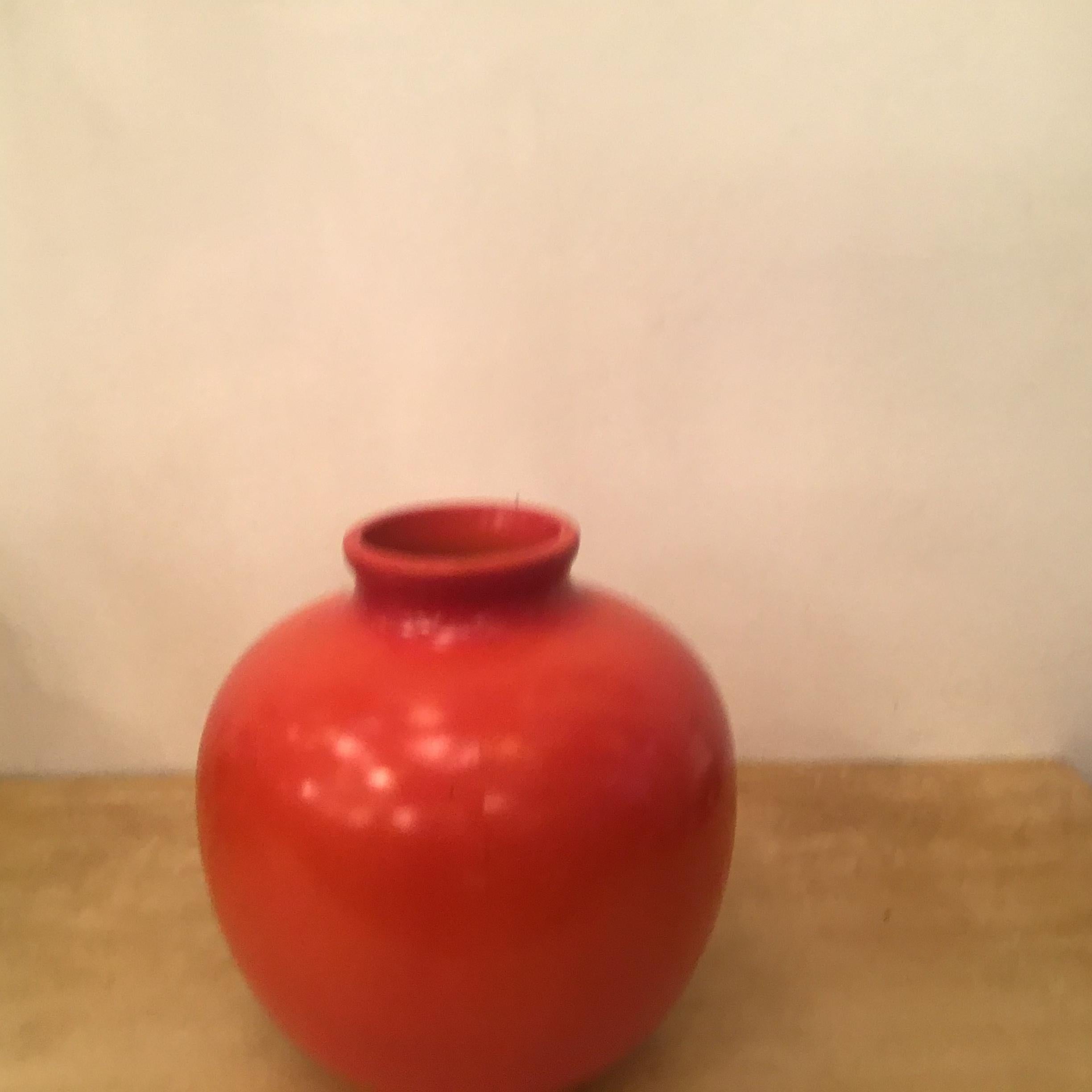 Richard Ginori “Giovanni Gariboldi “ Vase Ceramic 1950 Italy  For Sale 5