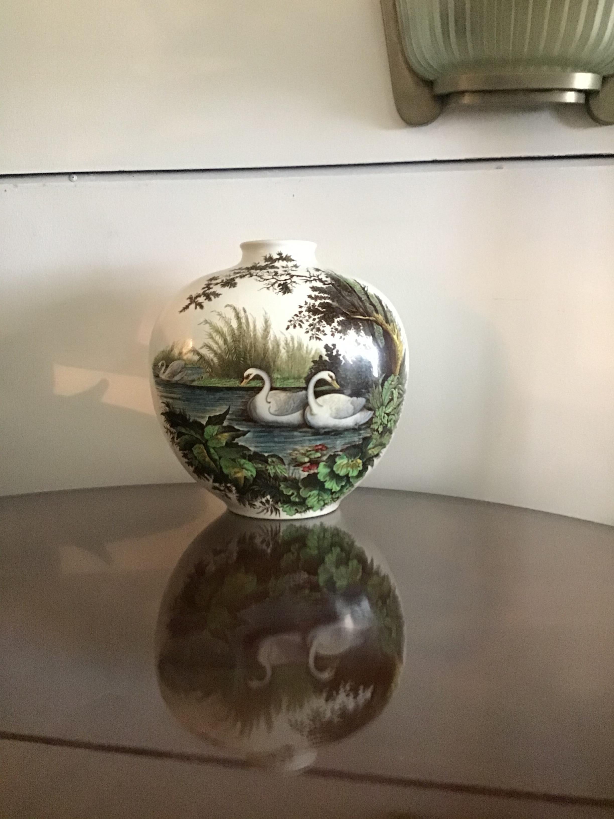 Richard Ginori Giovanni Gariboldi Vase Keramik, 1950, Italien im Angebot 6