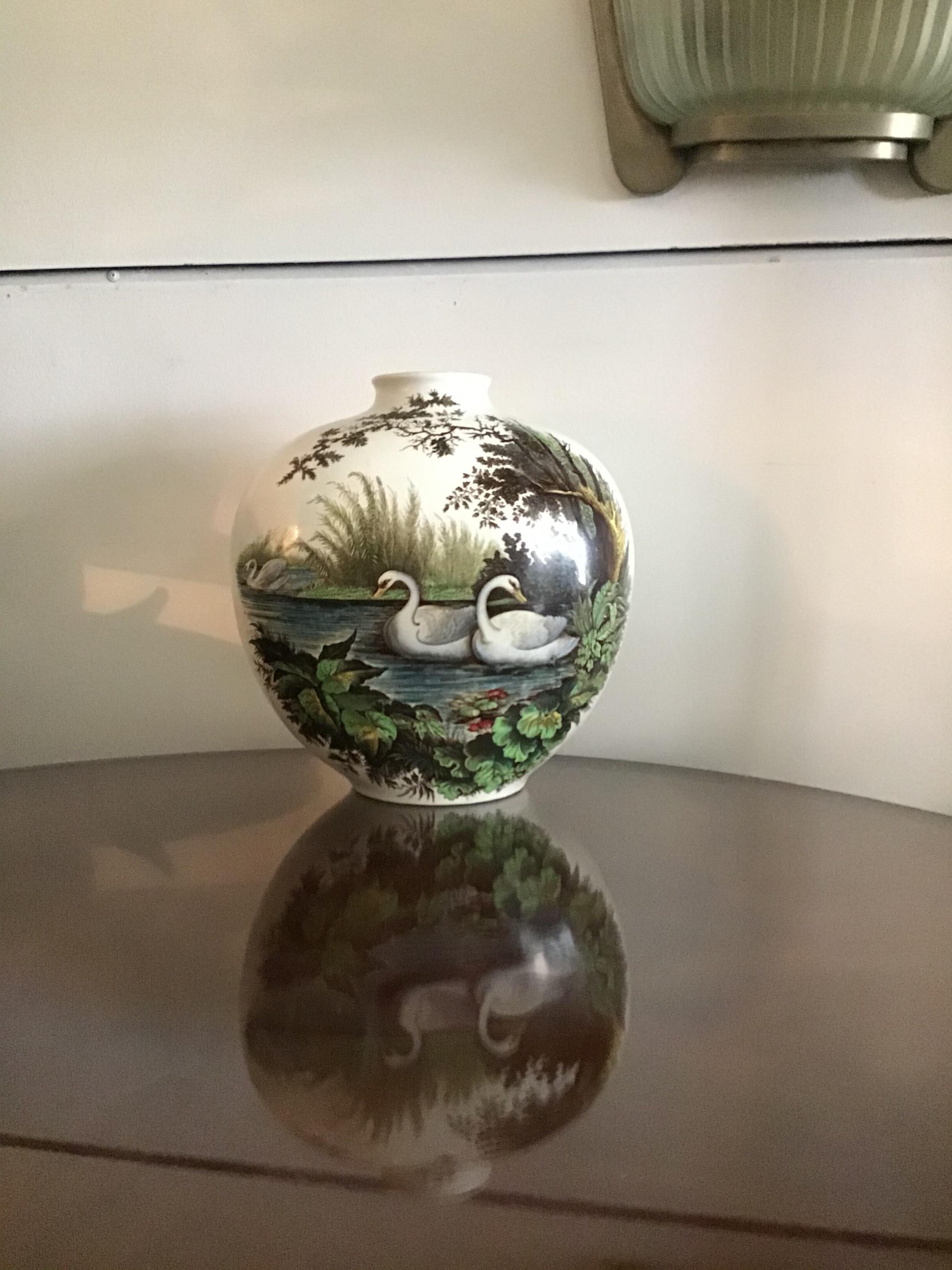 Richard Ginori Giovanni Gariboldi Vase Ceramic, 1950, Italy For Sale 6