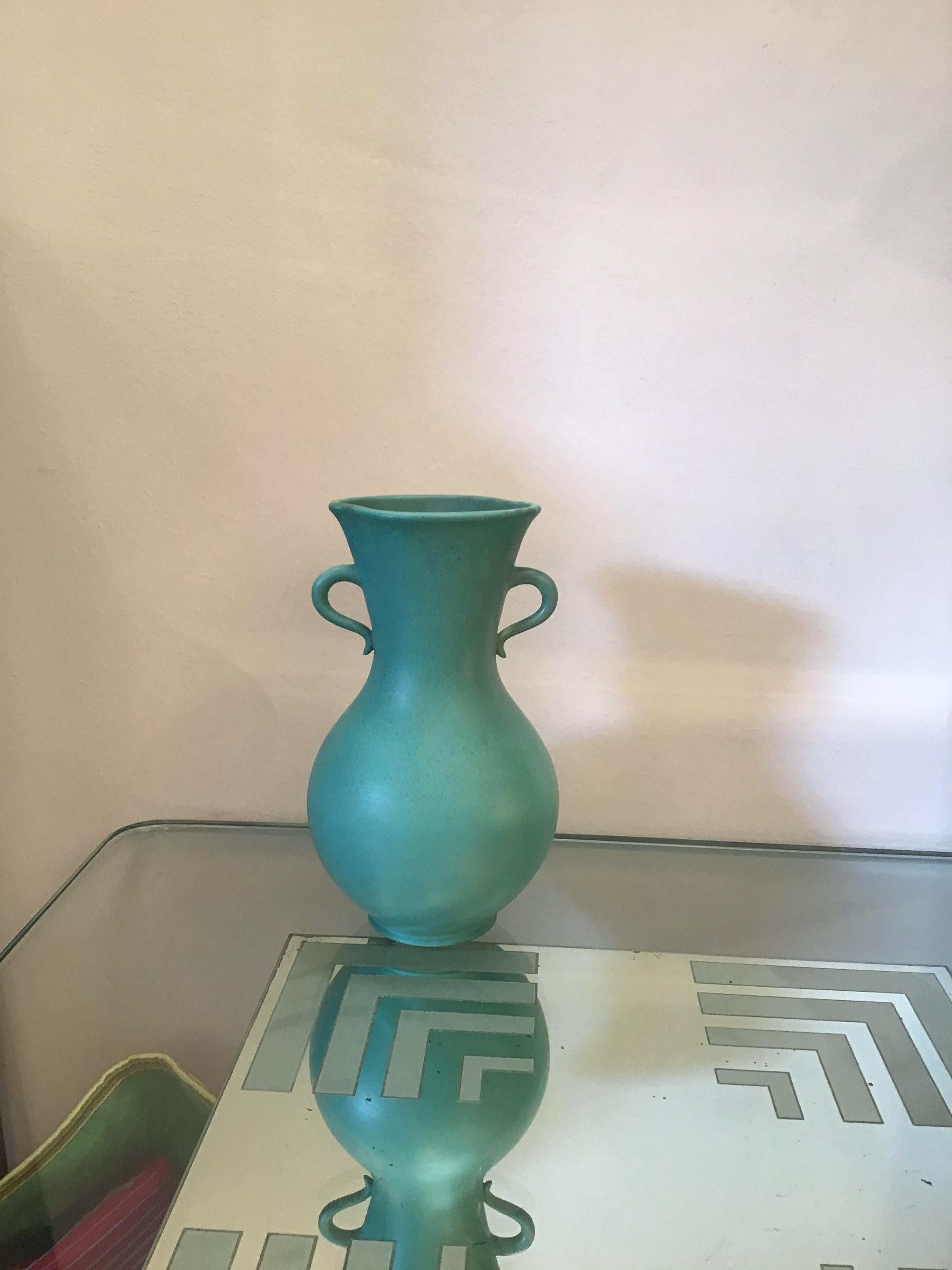 Vase en céramique Richard Ginori Giovanni Gariboldi, 1950, Italie  en vente 5
