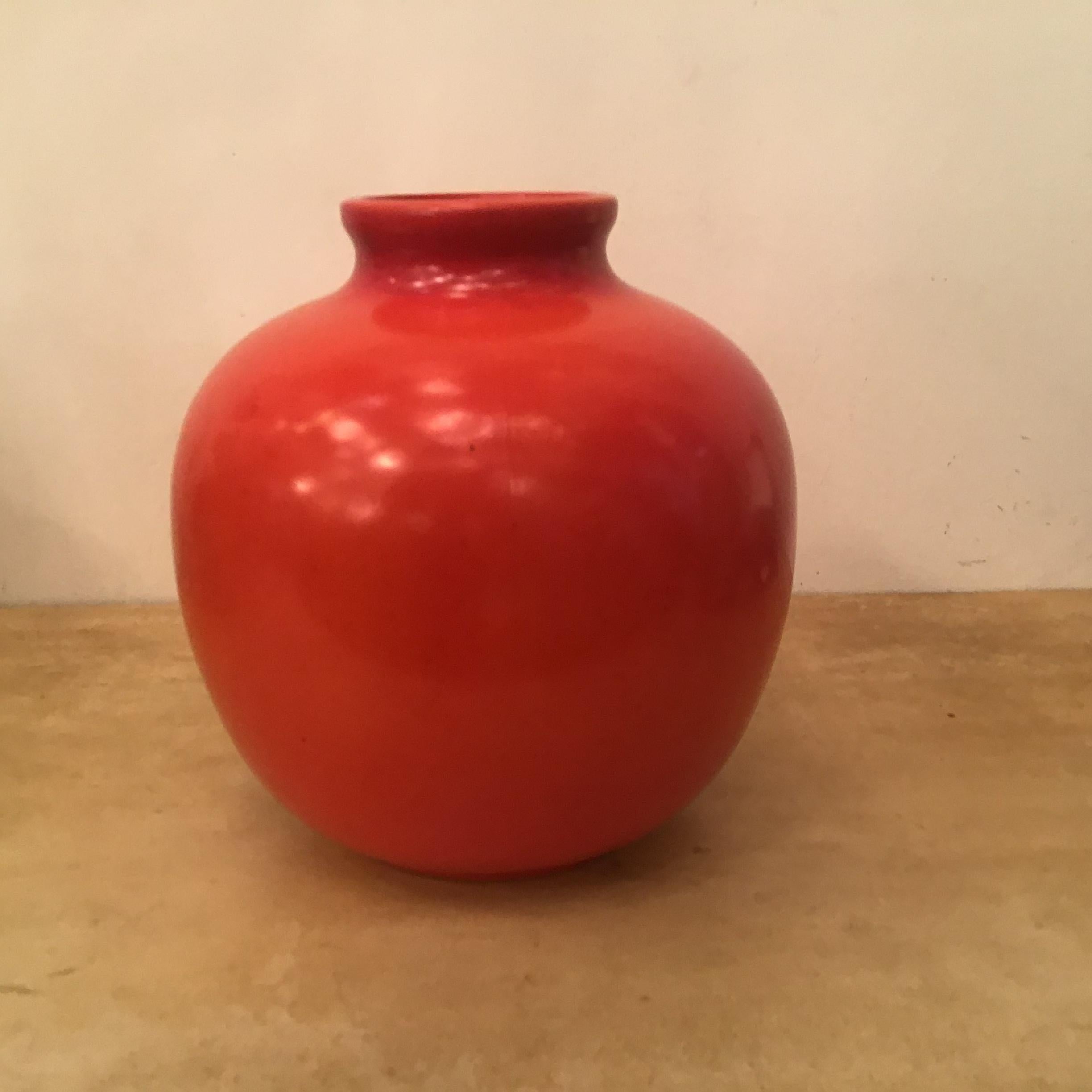 Richard Ginori “Giovanni Gariboldi “ Vase Ceramic 1950 Italy  For Sale 6