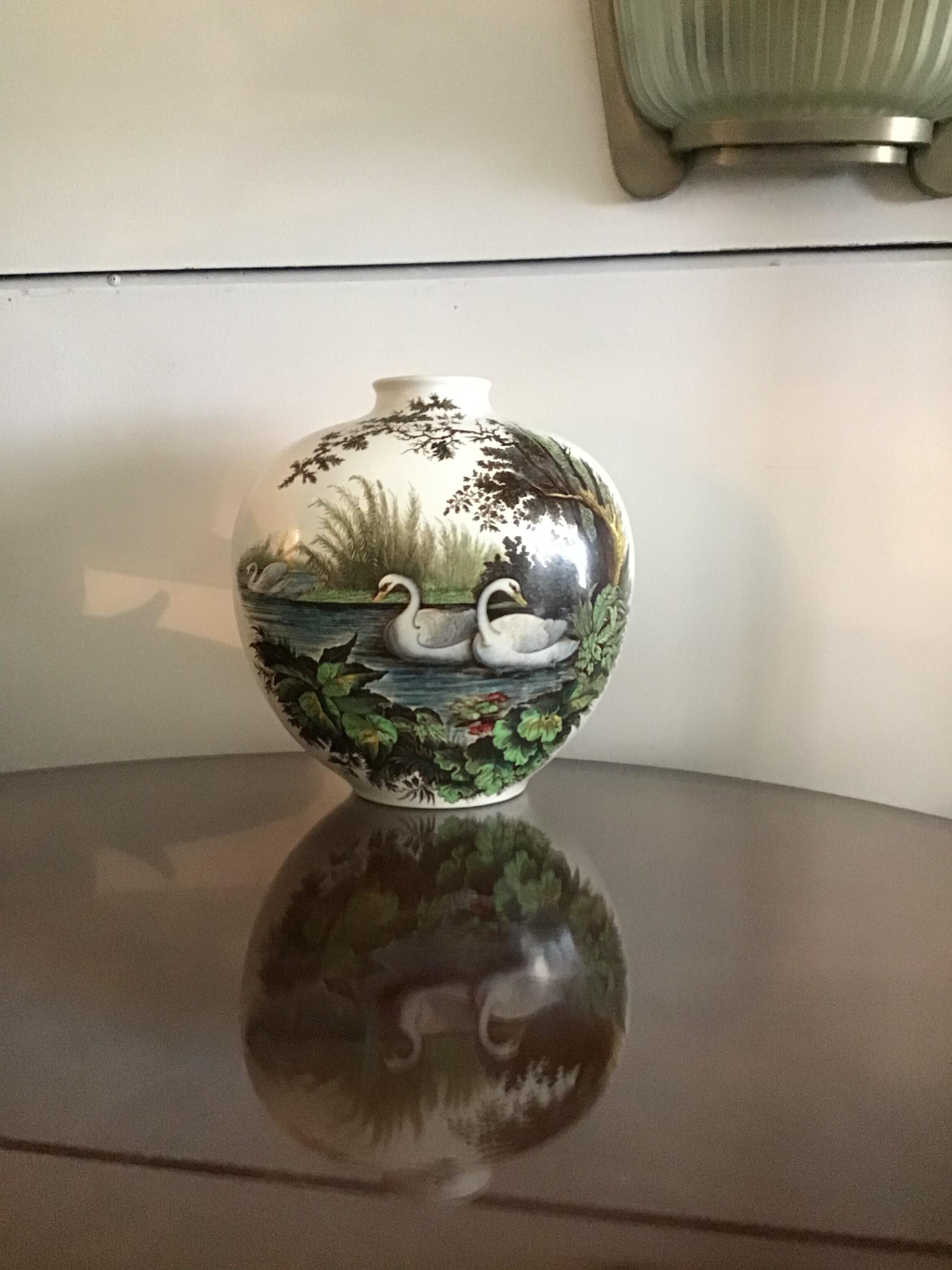 Richard Ginori Giovanni Gariboldi Vase Keramik, 1950, Italien im Angebot 7