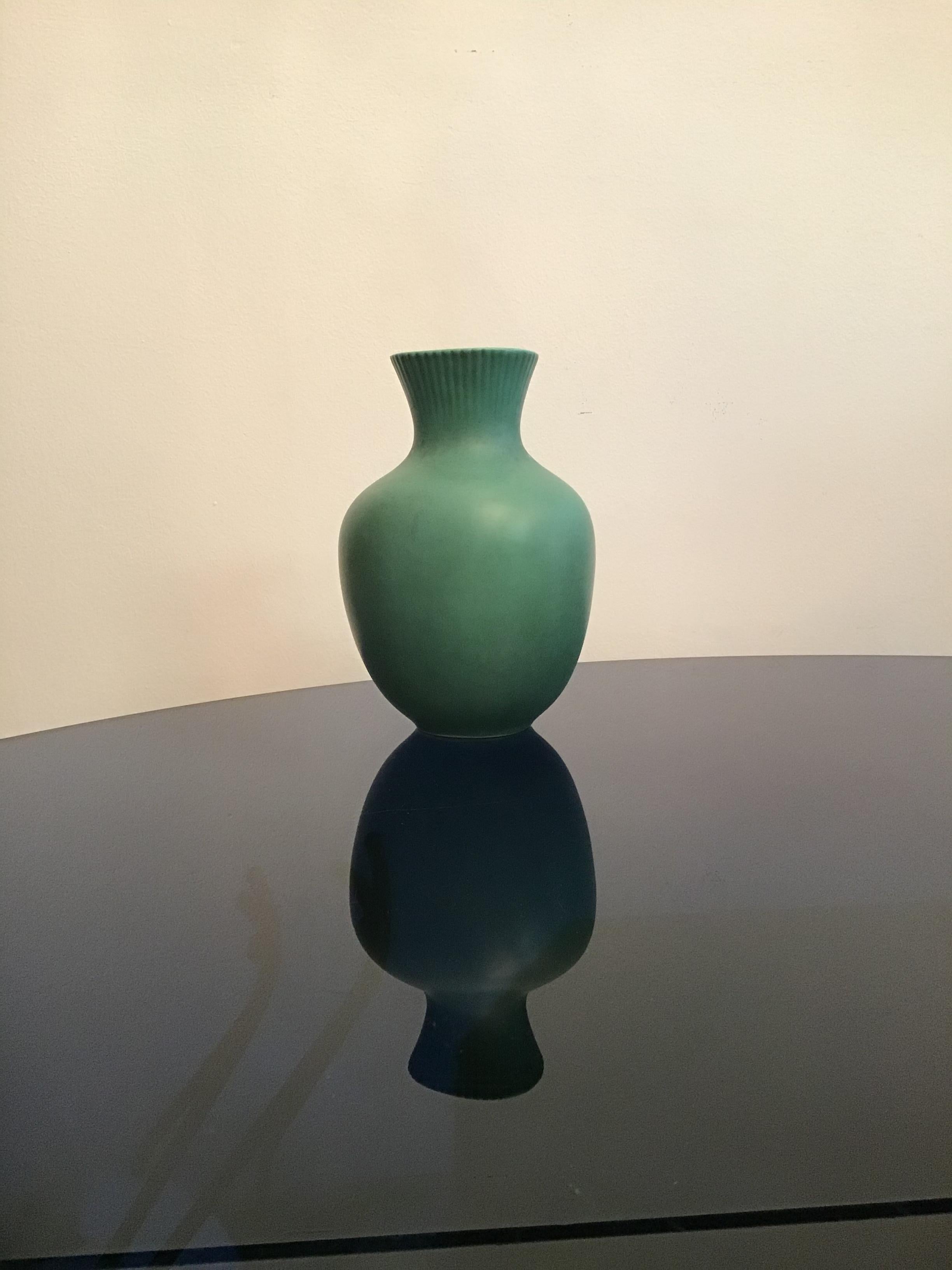 Richard Ginori “Giovanni Gariboldi “Vase Ceramic, 1950, Italy For Sale 6