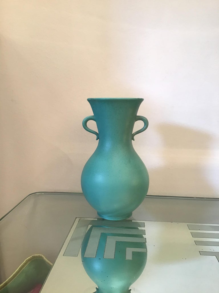 Richard Ginori Giovanni Gariboldi Vase Ceramic 1950 italy  For Sale 7