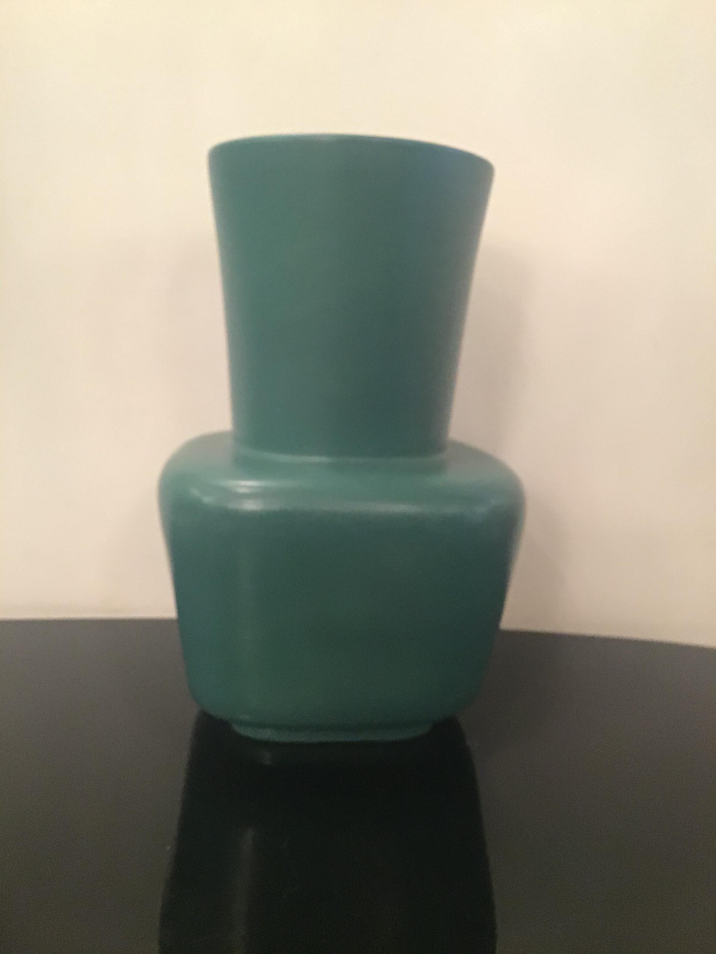 Richard Ginori “Giovanni Gariboldi “ Vase Ceramic 1950 Italy 7