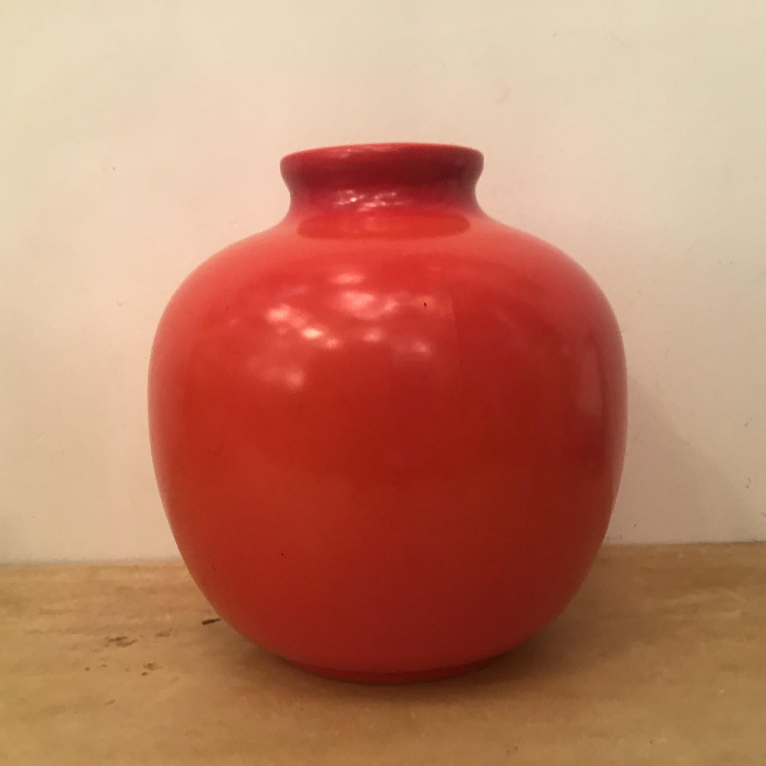 Richard Ginori “Giovanni Gariboldi “ Vase Ceramic 1950 Italy For Sale 7