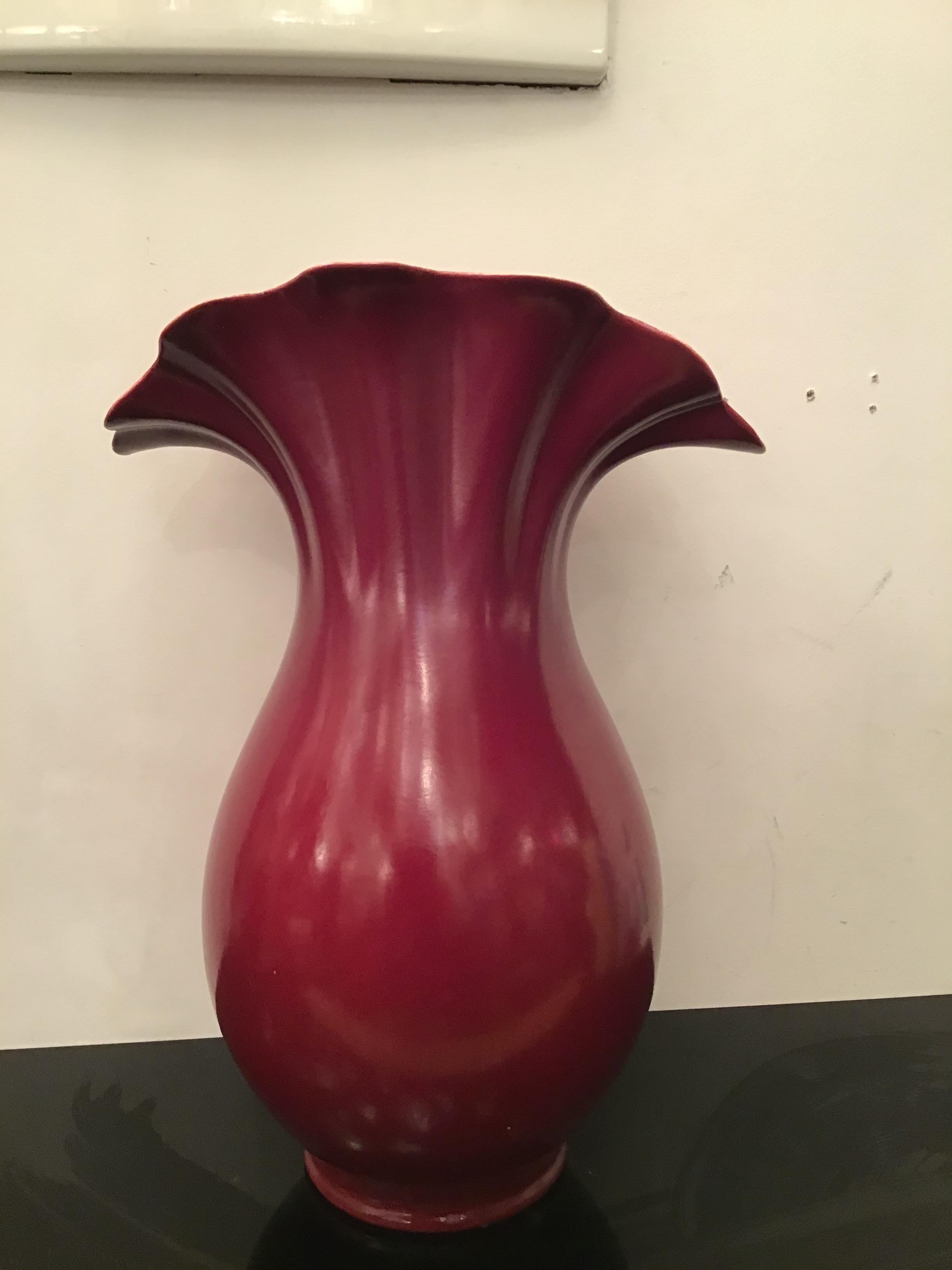 Richard Ginori “Giovanni Gariboldi “ Vase Ceramic, 1950, Italy For Sale 7