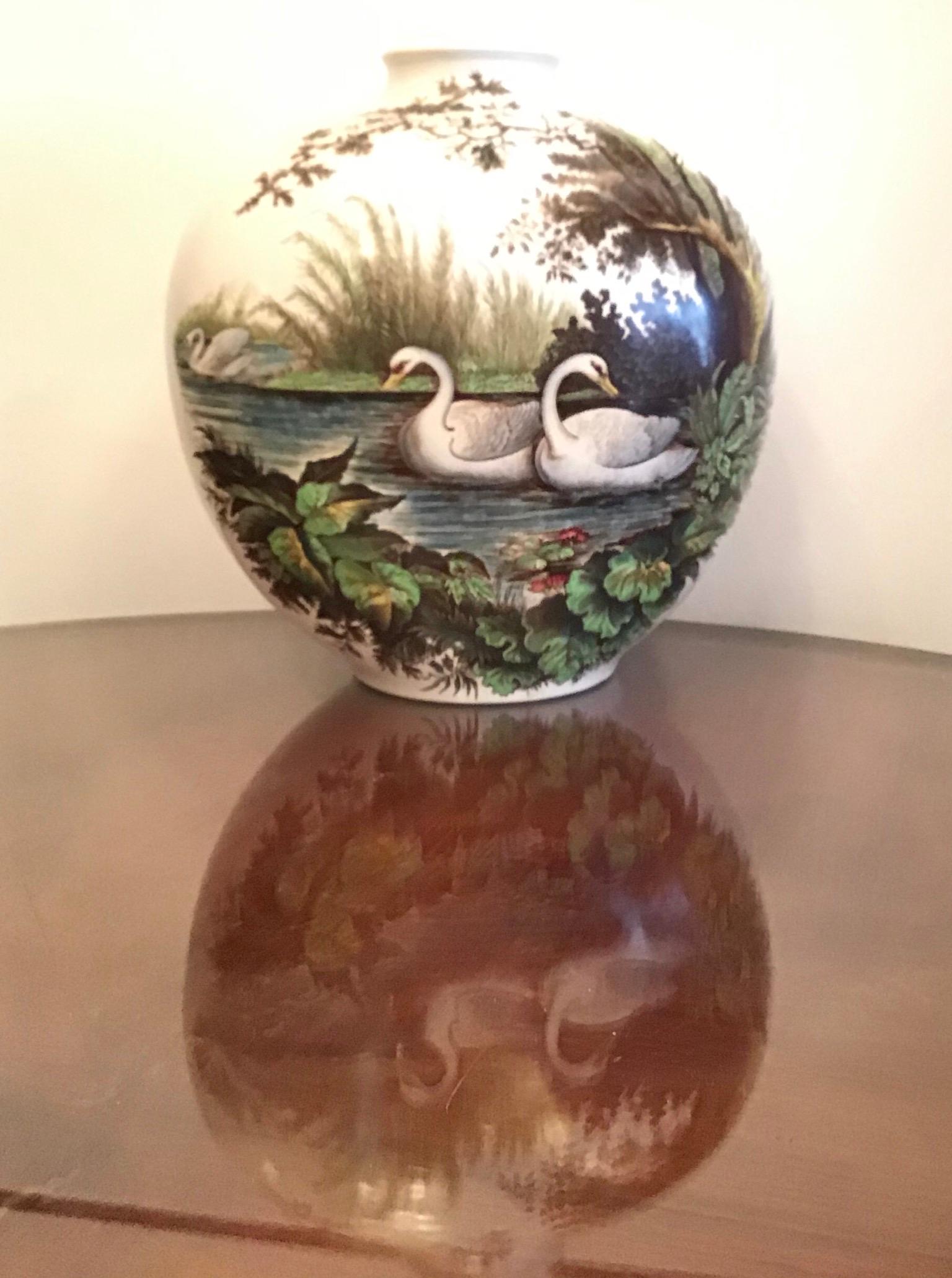 Richard Ginori Giovanni Gariboldi Vase Keramik, 1950, Italien im Angebot 8