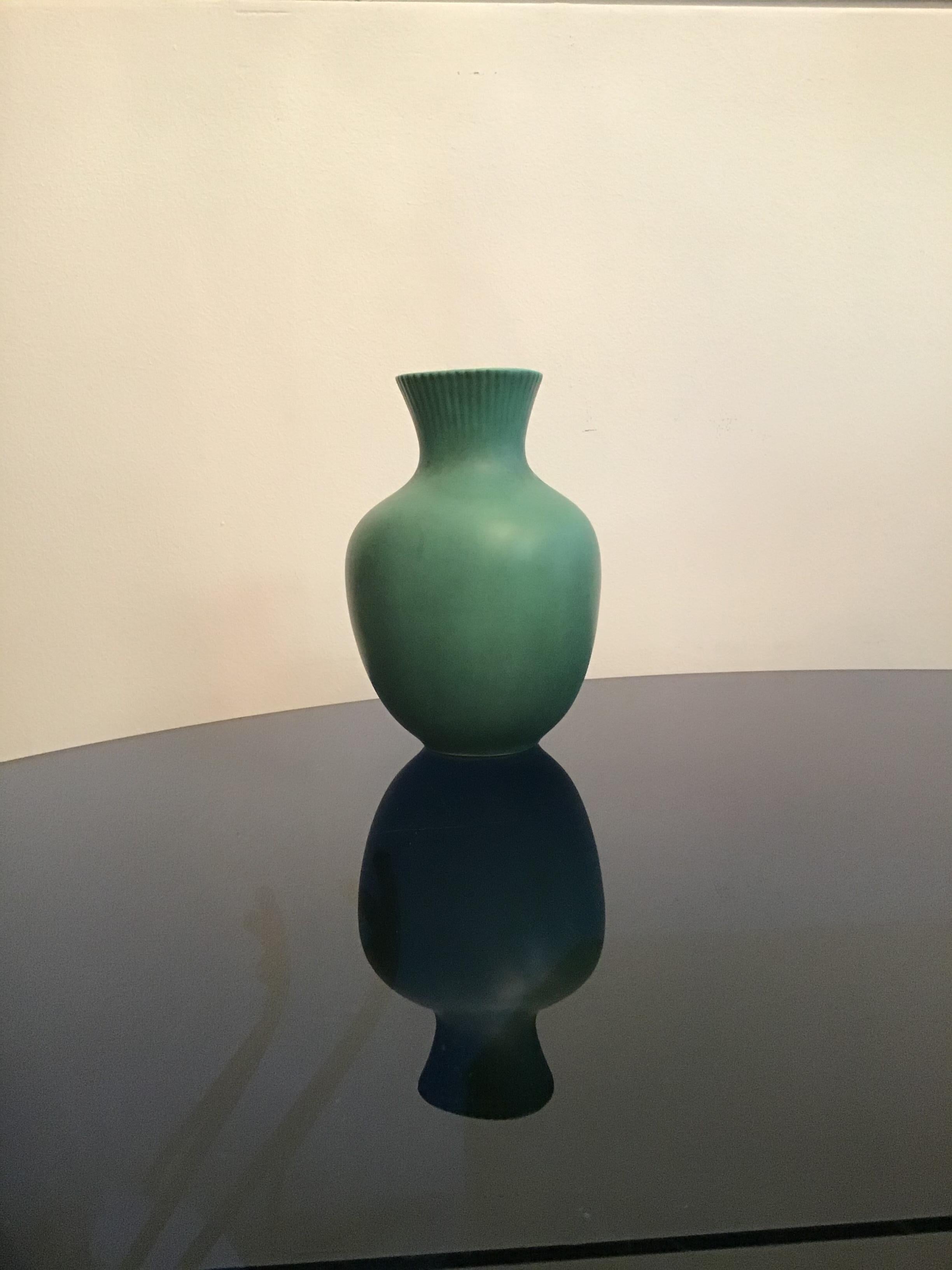 Vase aus Keramik von Richard Ginori Giovanni Gariboldi, 1950, Italien im Angebot 7