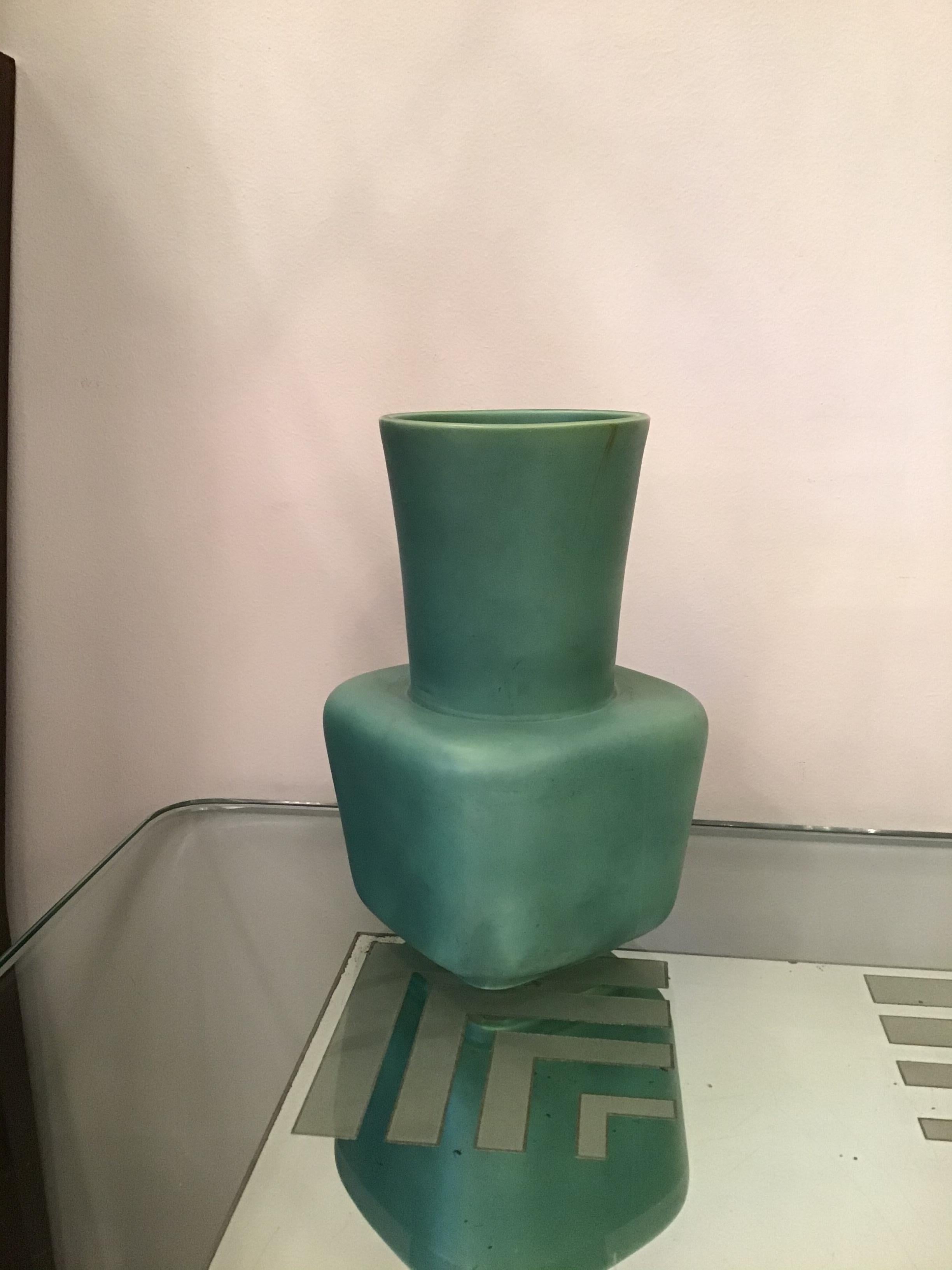 Richard Ginori Giovanni Gariboldi Vase aus Keramik, 1950, Italien im Angebot 8