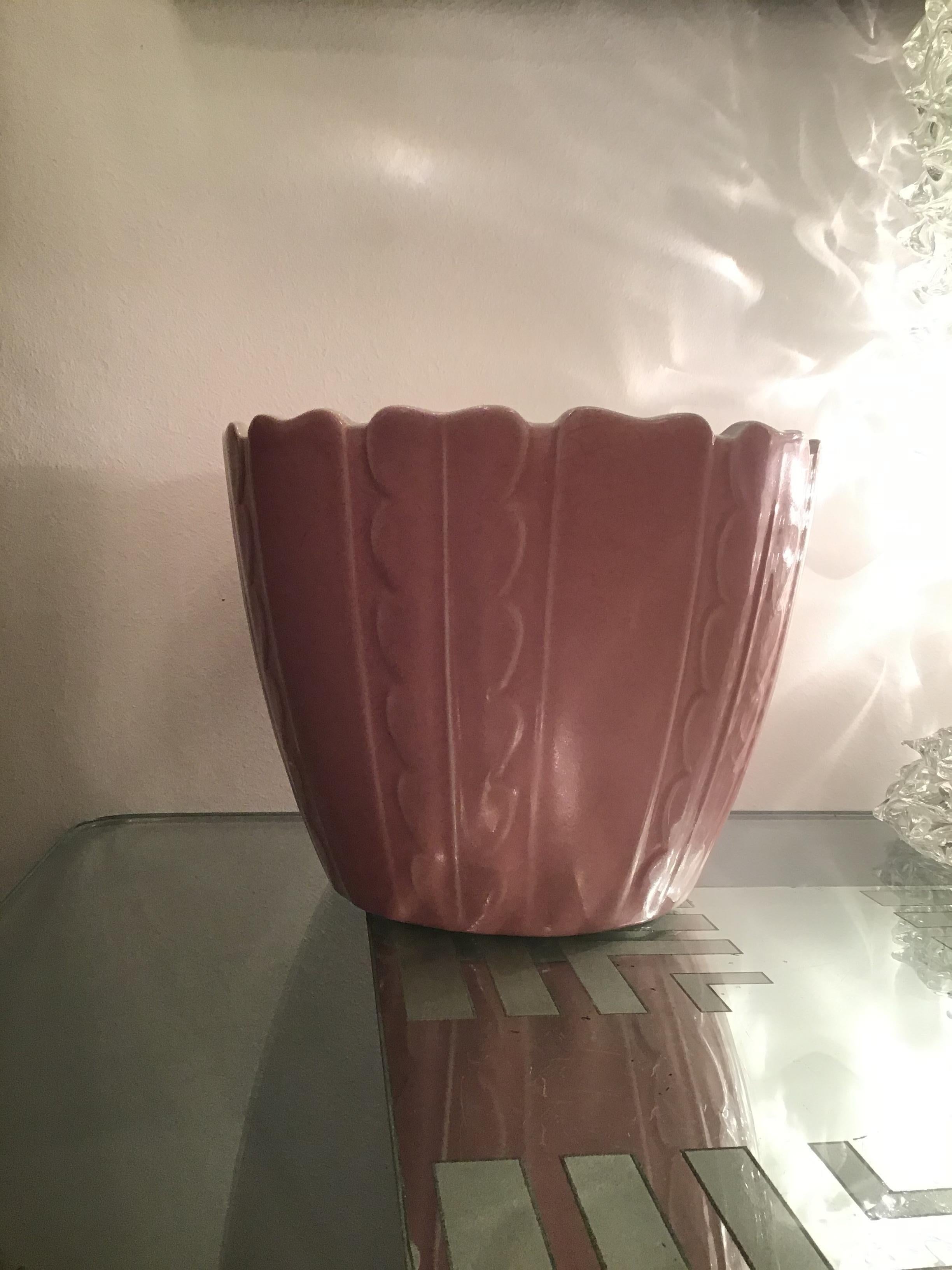 Richard Ginori Giovanni Gariboldi Vase Ceramic 1950, Italy For Sale 8