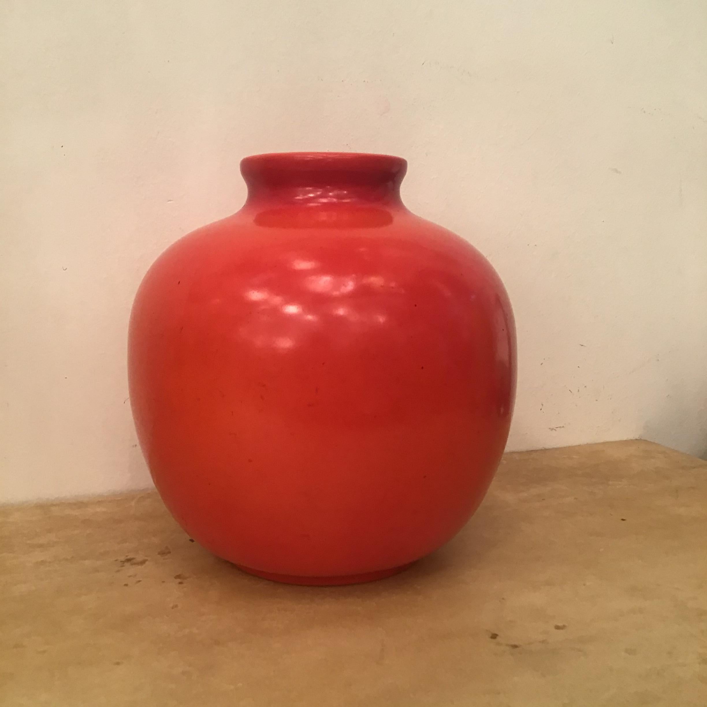 Richard Ginori “Giovanni Gariboldi “ Vase Ceramic 1950 Italy  For Sale 8