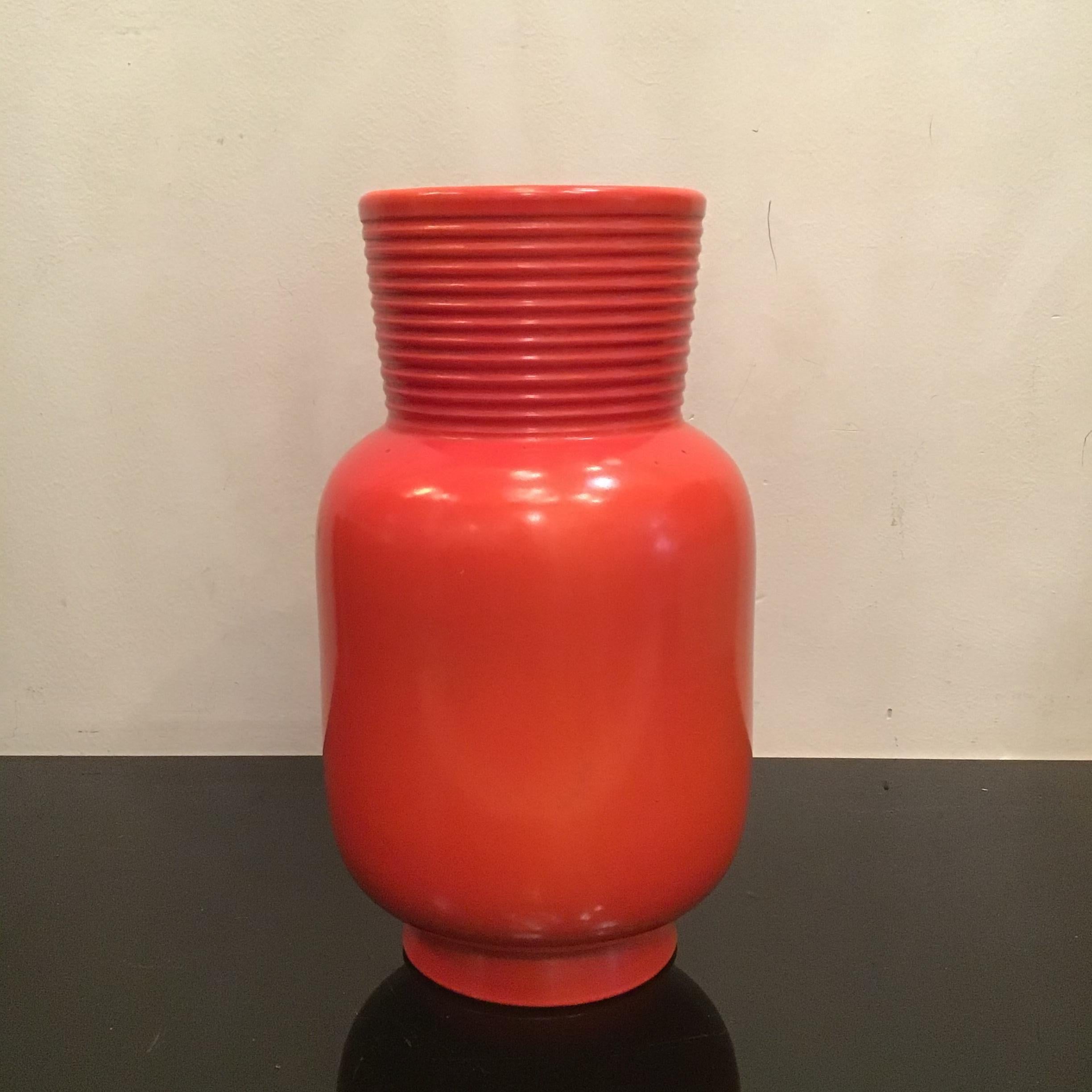 Richard Ginori Jarrón Giovanni Gariboldi Cerámica, 1950, Italia en venta 7
