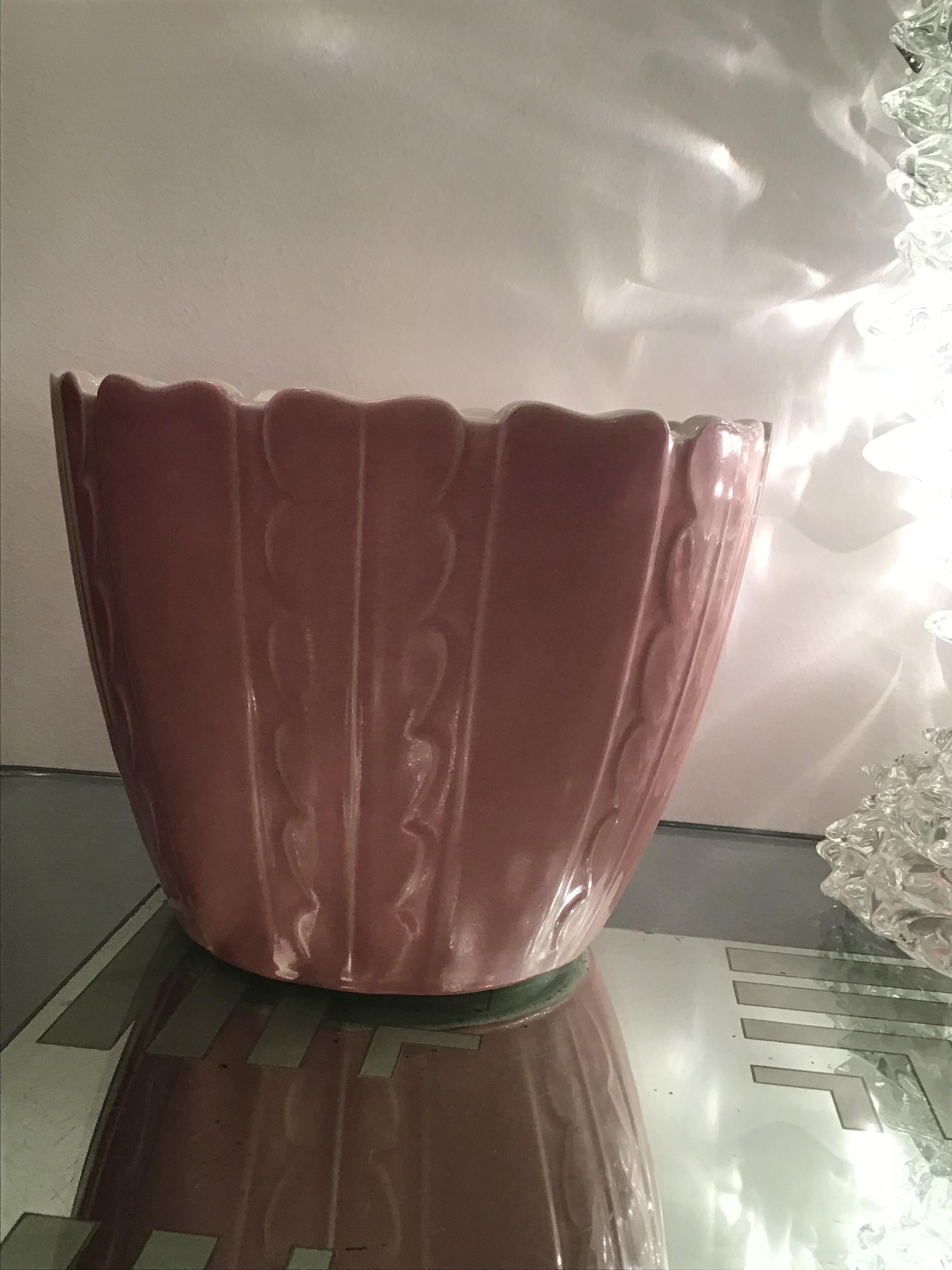 Richard Ginori Giovanni Gariboldi Vase Ceramic 1950, Italy For Sale 9
