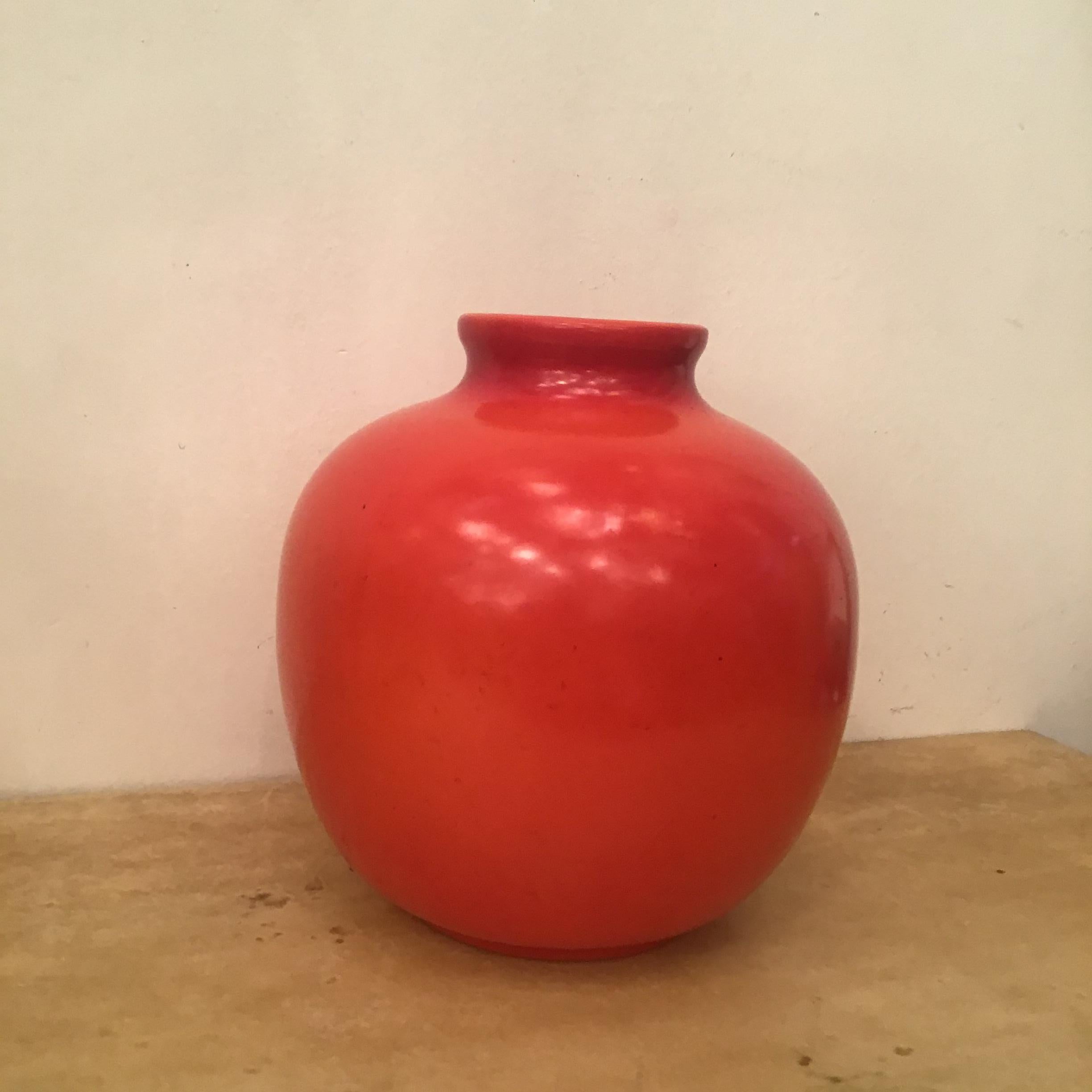 Richard Ginori “Giovanni Gariboldi “ Vase Ceramic 1950 Italy  For Sale 9