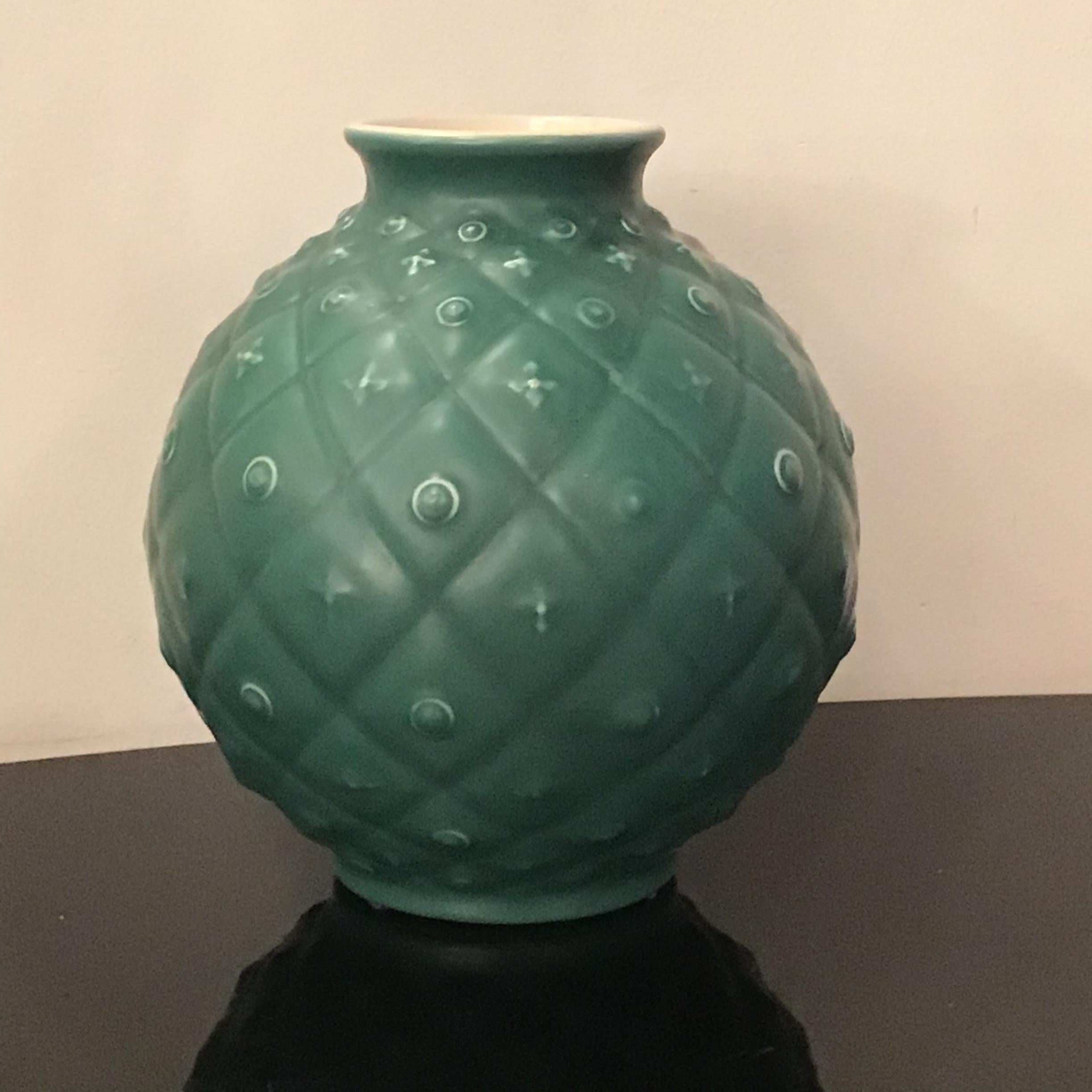 Richard Ginori Giovanni Gariboldi Vase Ceramic, 1950, Italy For Sale 10