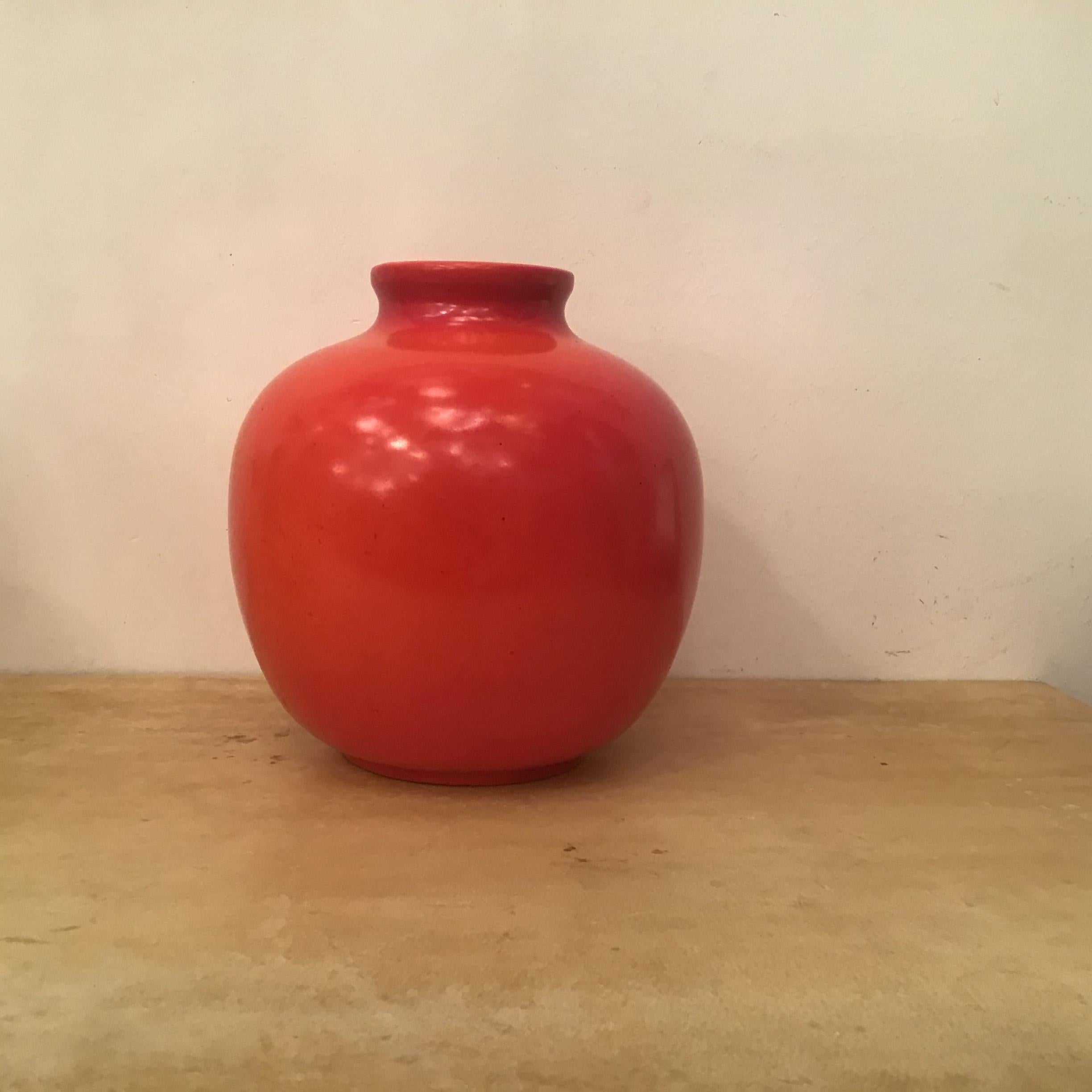Richard Ginori “Giovanni Gariboldi “ Vase Ceramic 1950 Italy  For Sale 10