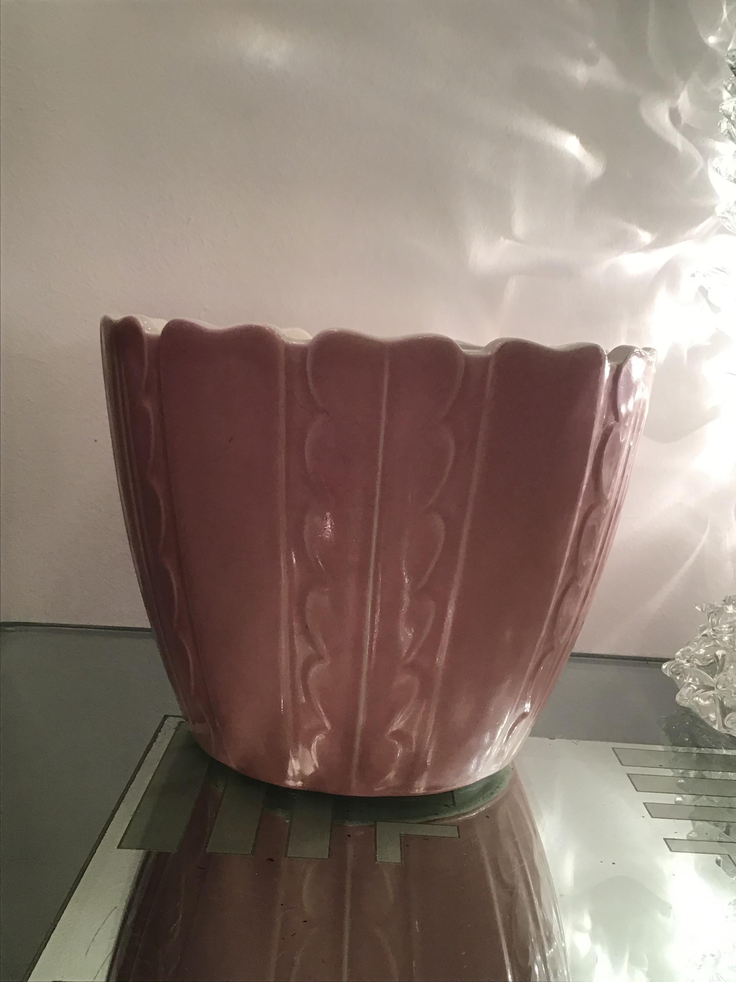 Richard Ginori Giovanni Gariboldi Vase Ceramic 1950, Italy For Sale 11