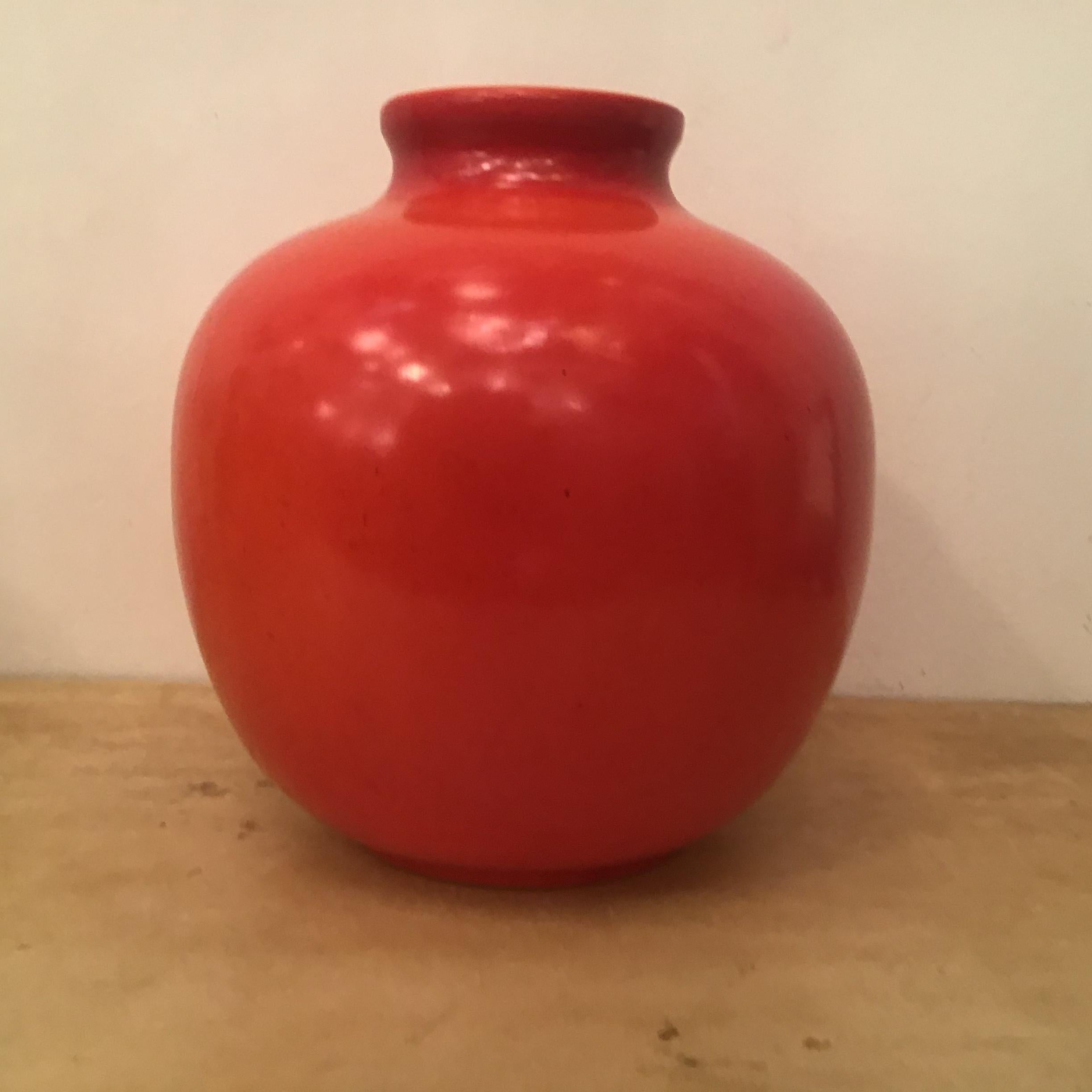Richard Ginori “Giovanni Gariboldi “ Vase Ceramic 1950 Italy  For Sale 11