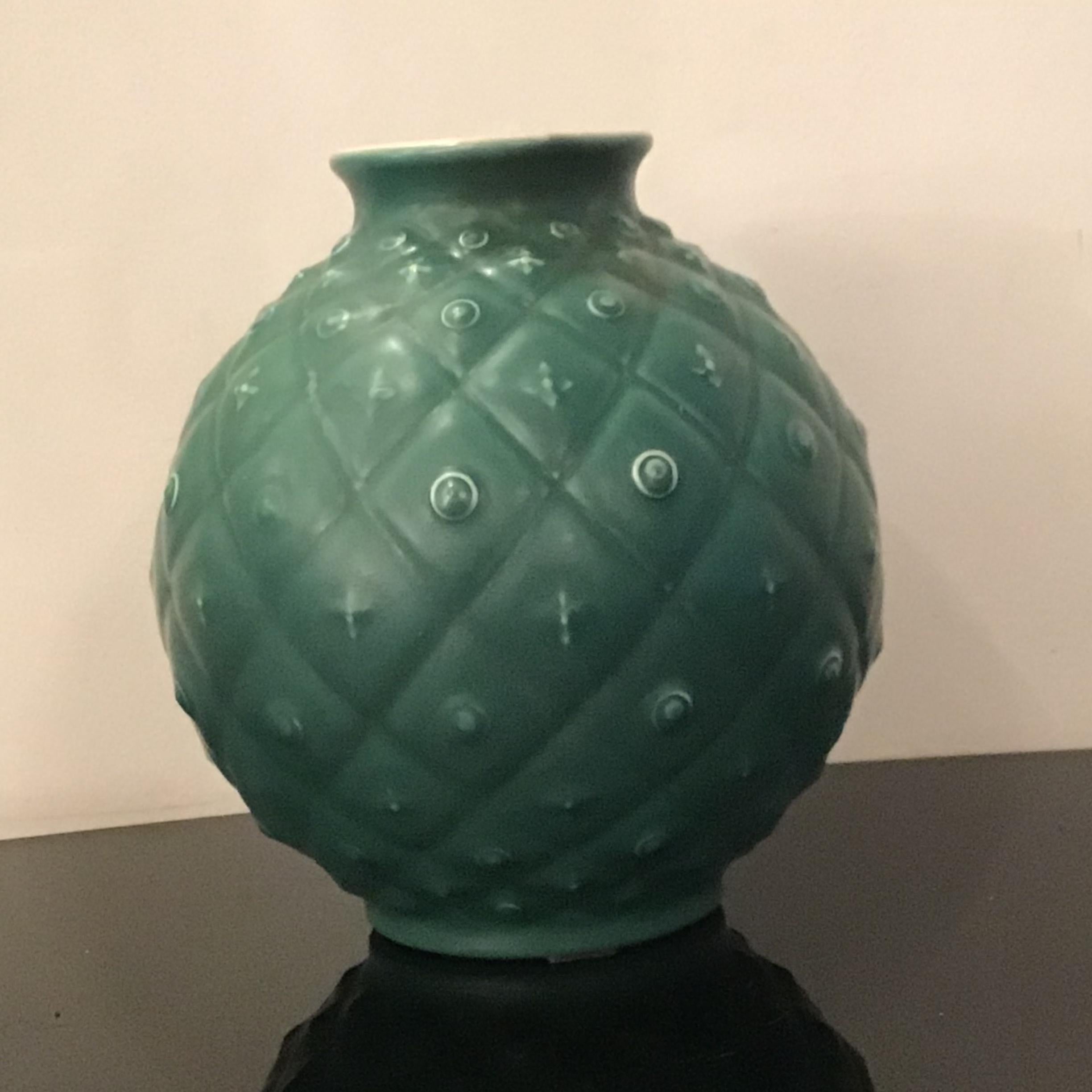 Richard Ginori Giovanni Gariboldi Vase Ceramic, 1950, Italy For Sale 12