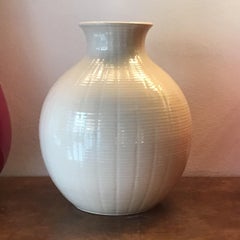 Richard Ginori Giovanni Gariboldi Vase Keramik, 1950, Italien